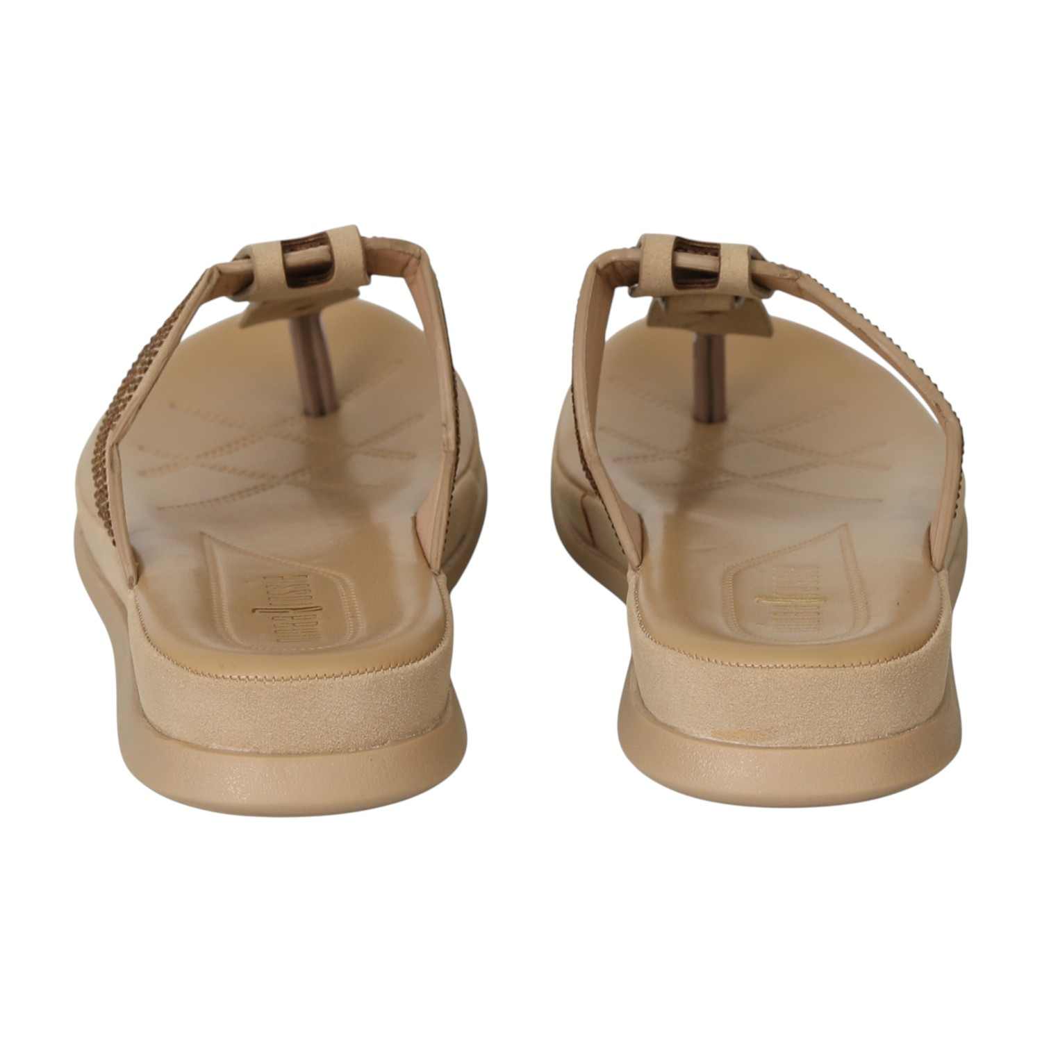 Women Beige Stone Spark Sandals