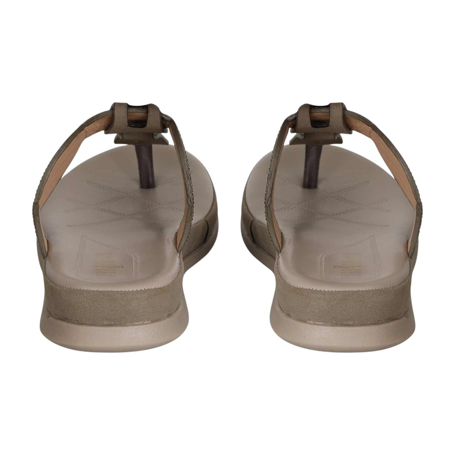 Women Taupe Stone Spark Sandals