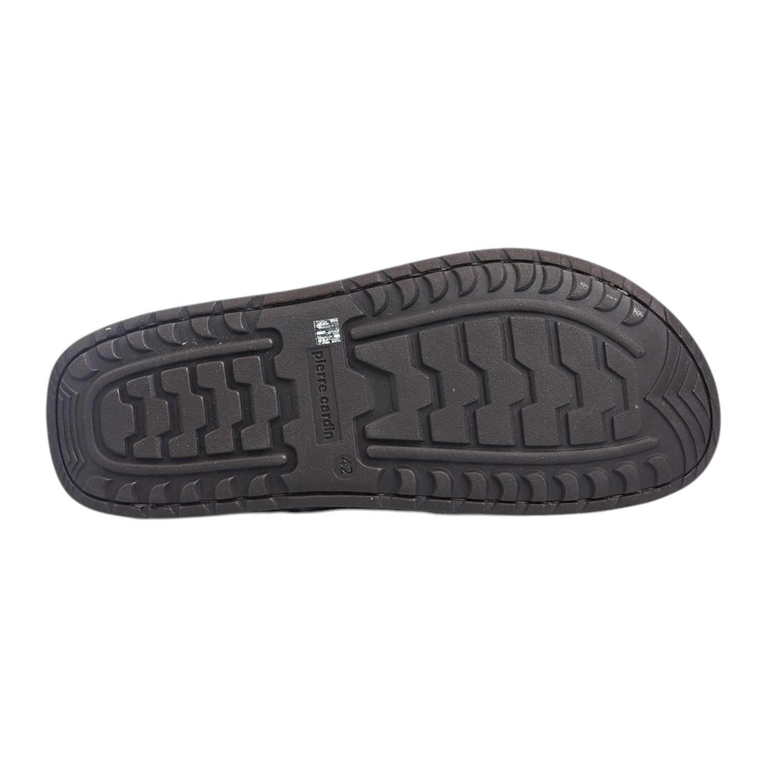 Pierre Cardin | Mens Leather slipper Café|4