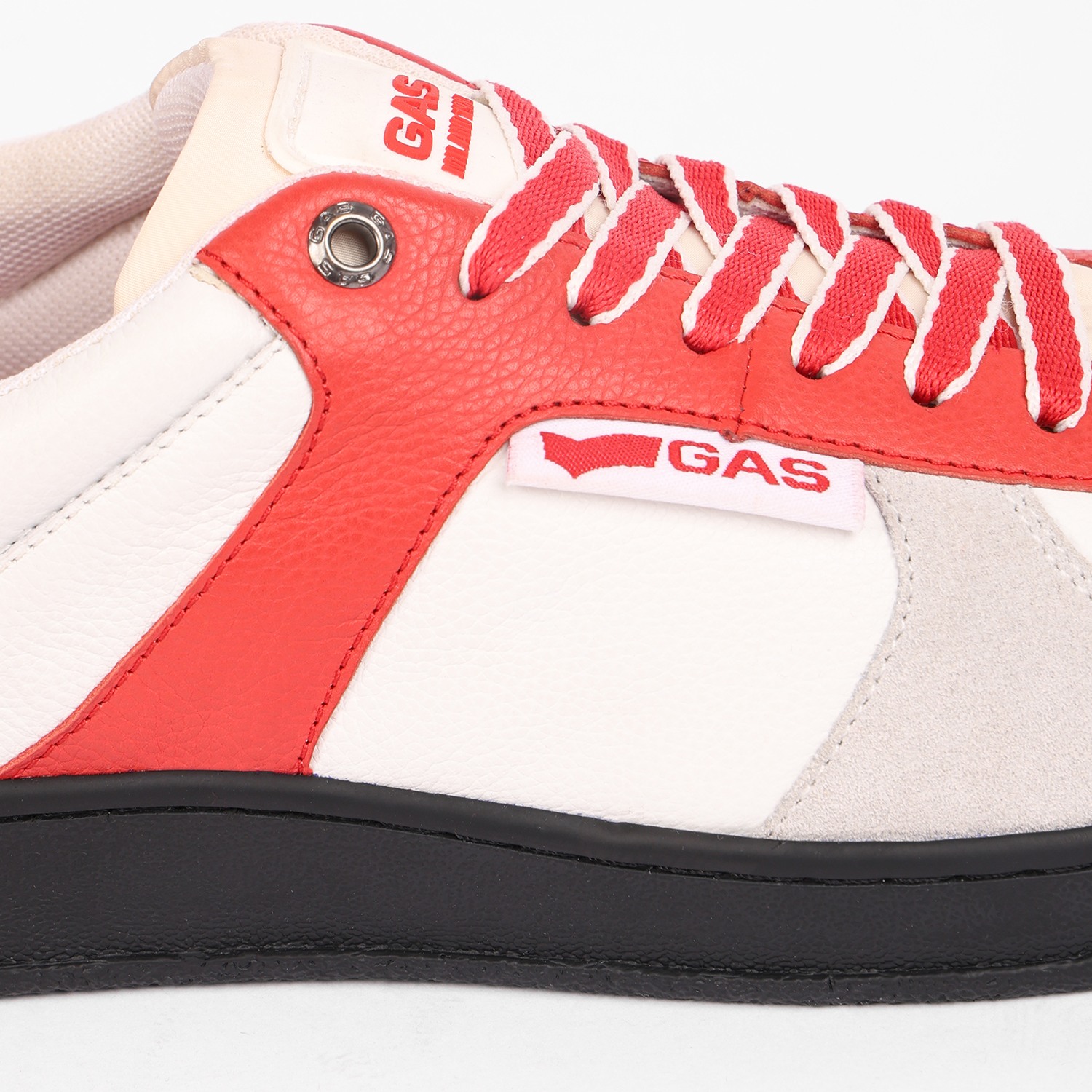Men Cristallo White Red Sneaker