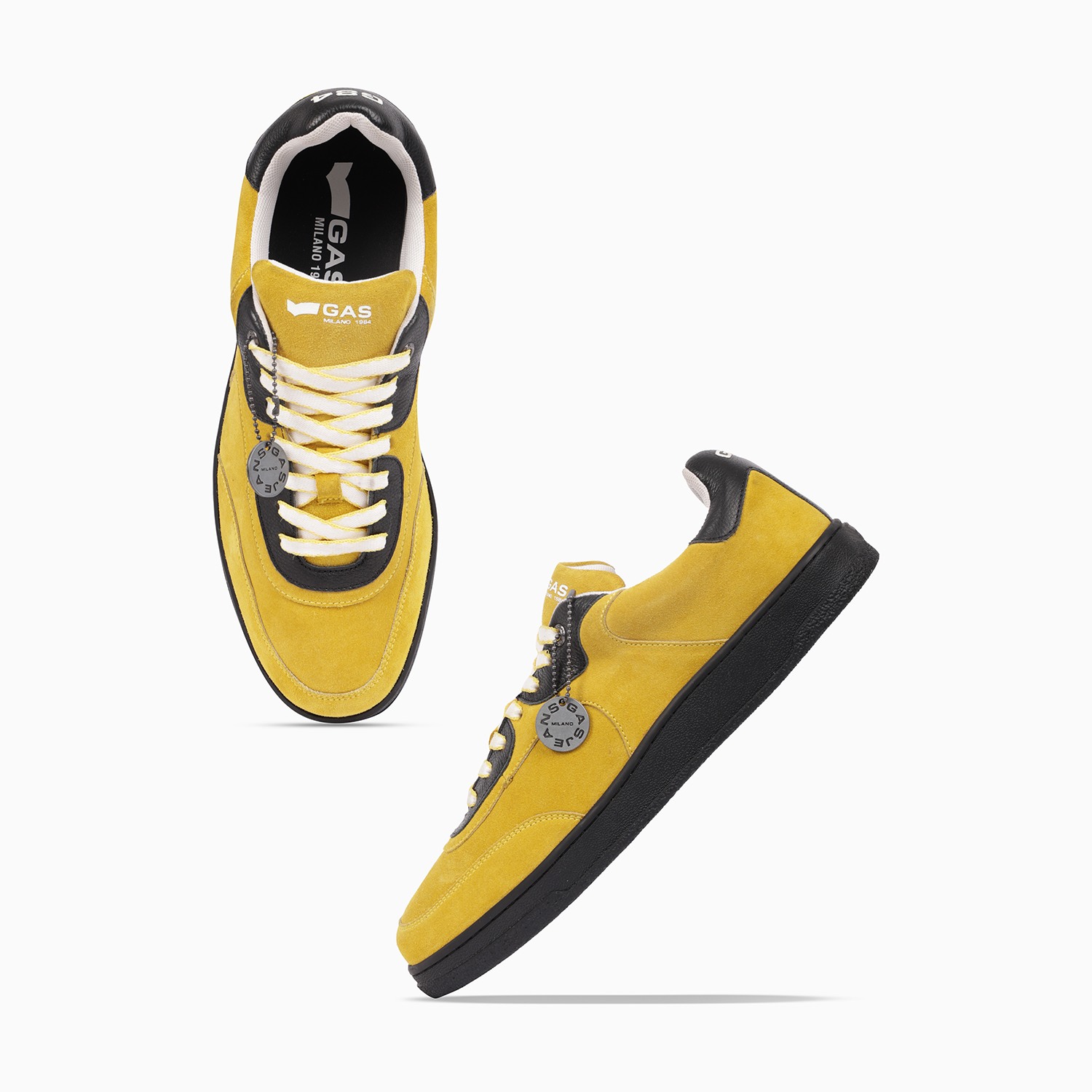 Men Figo Yellow Black Sneaker