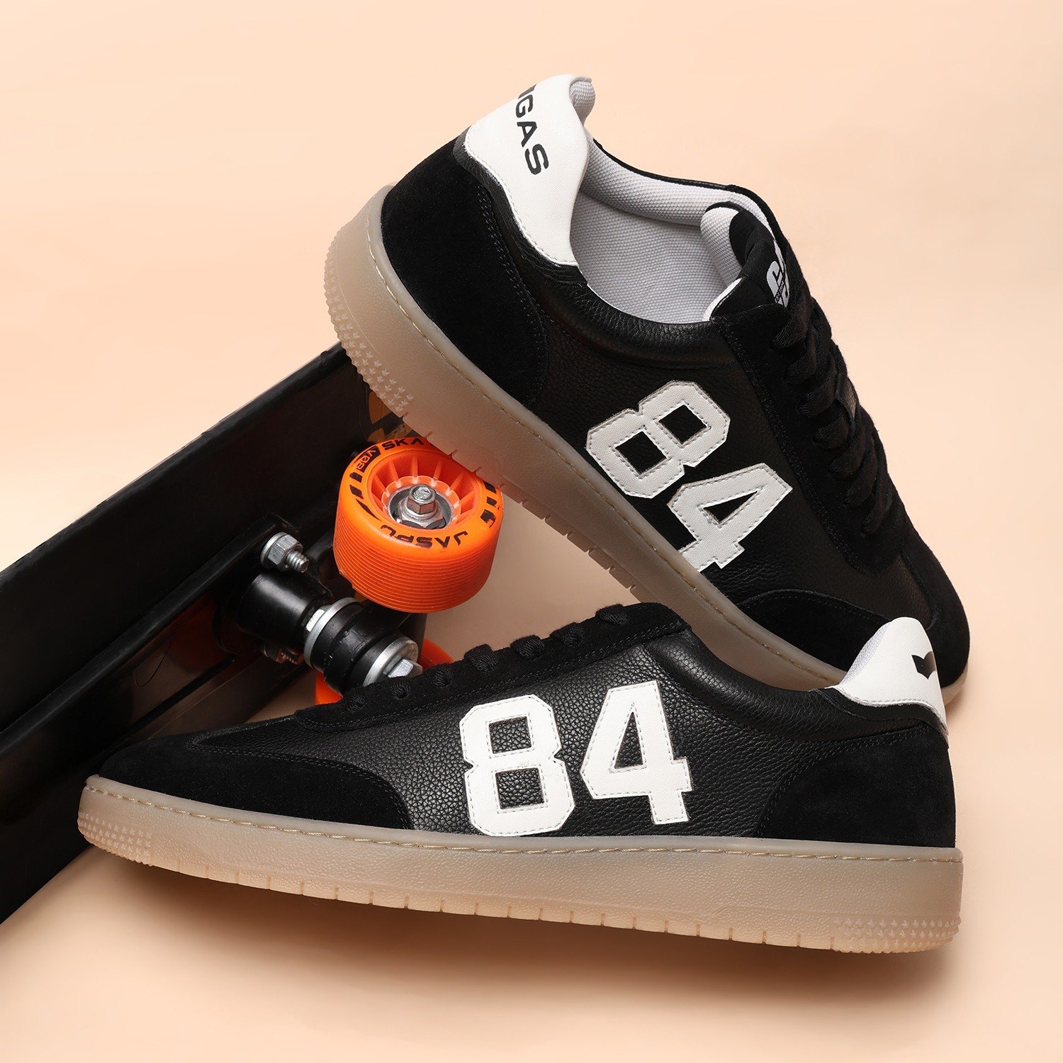 Men Stile Black Sneaker
