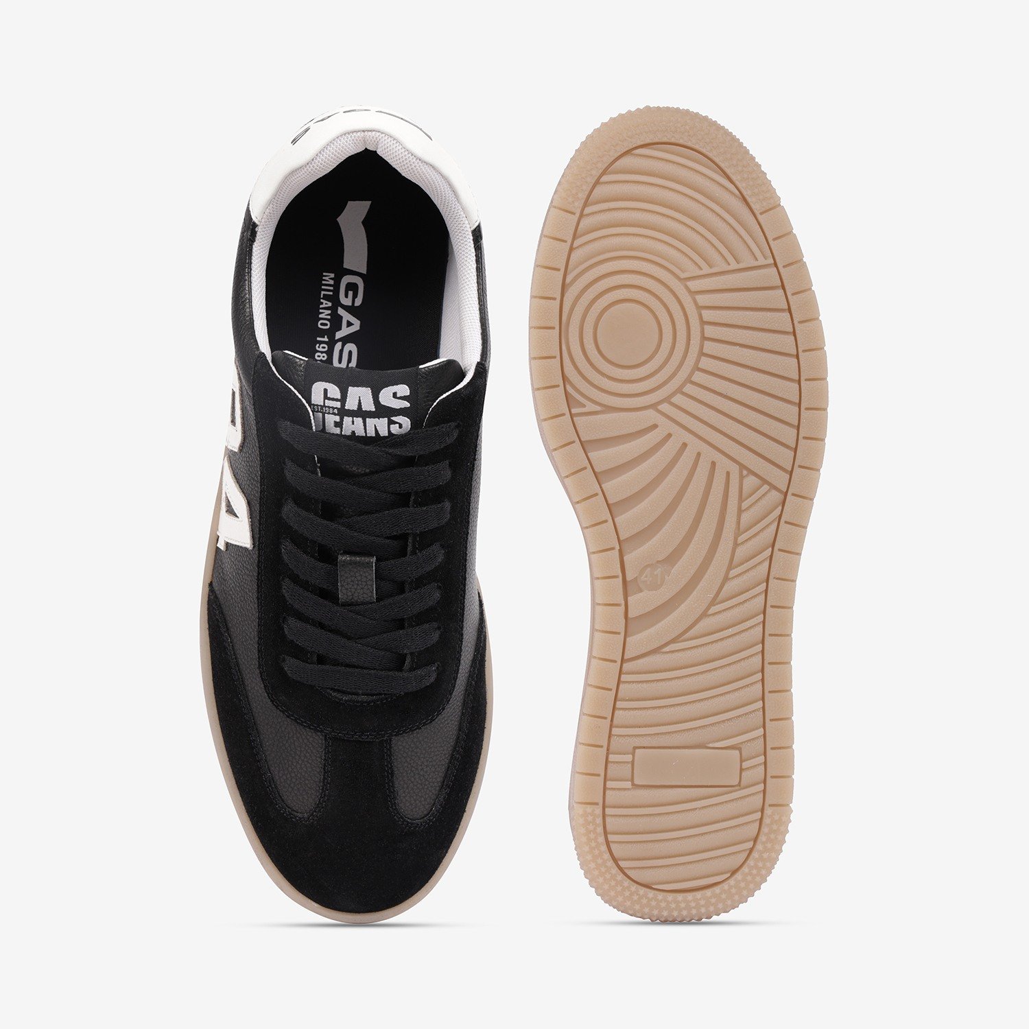 Men Stile Black Sneaker