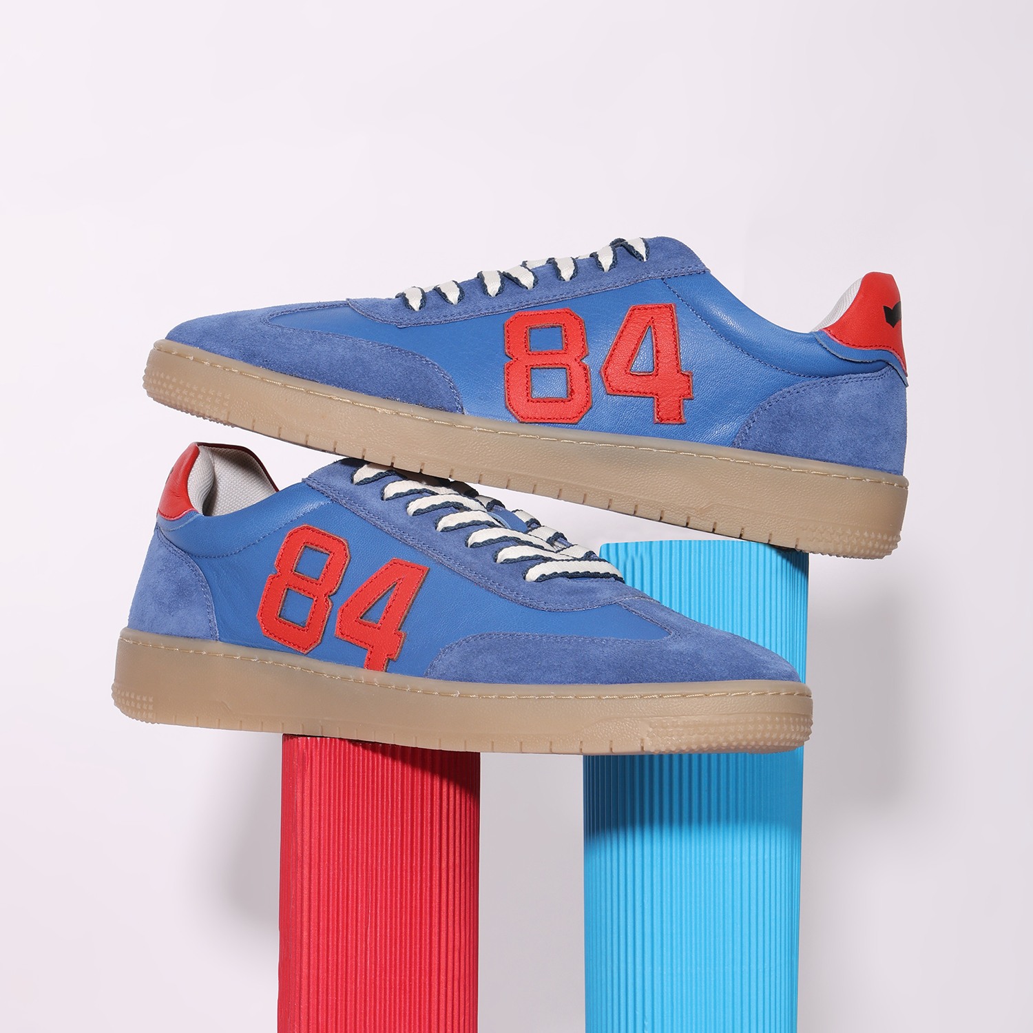 Men Stile Blue red Sneaker