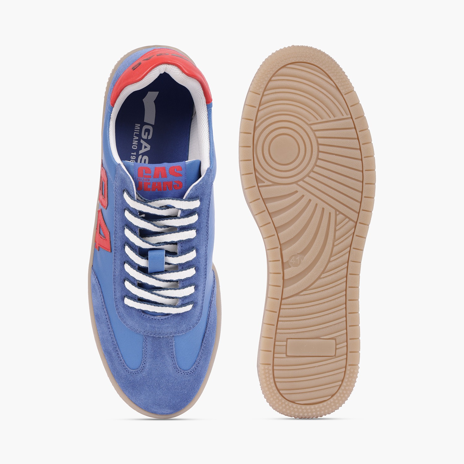 Men Stile Blue red Sneaker