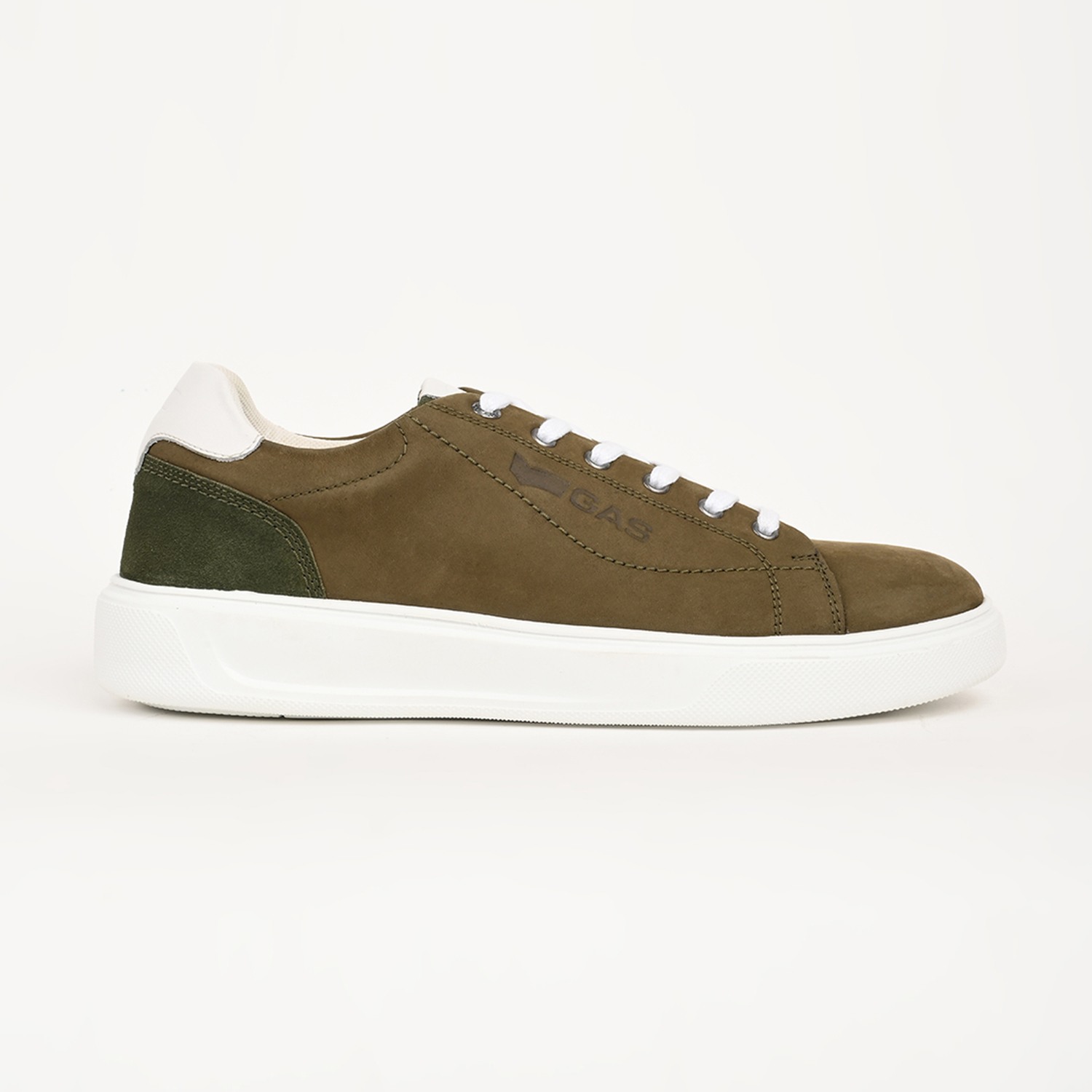 Men Vault One Olive Sneakers