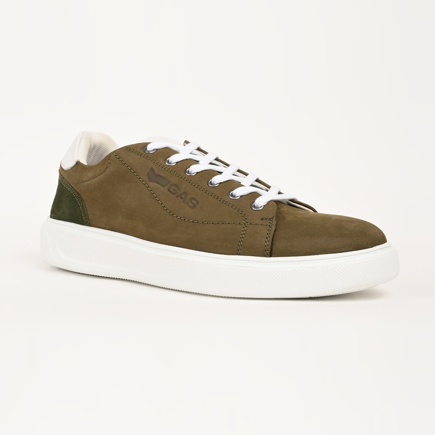 Men Vault One Olive Sneakers