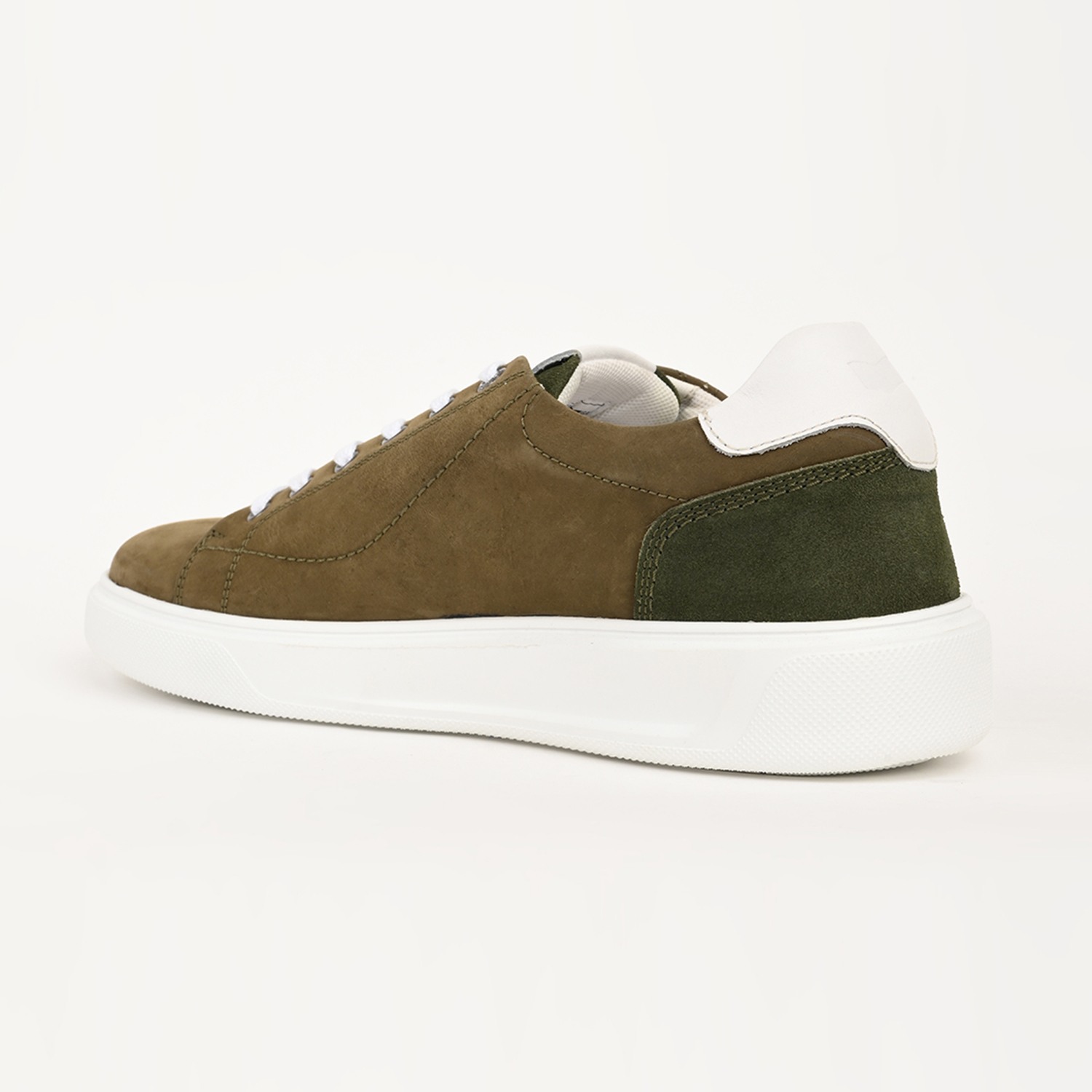 Men Vault One Olive Sneakers