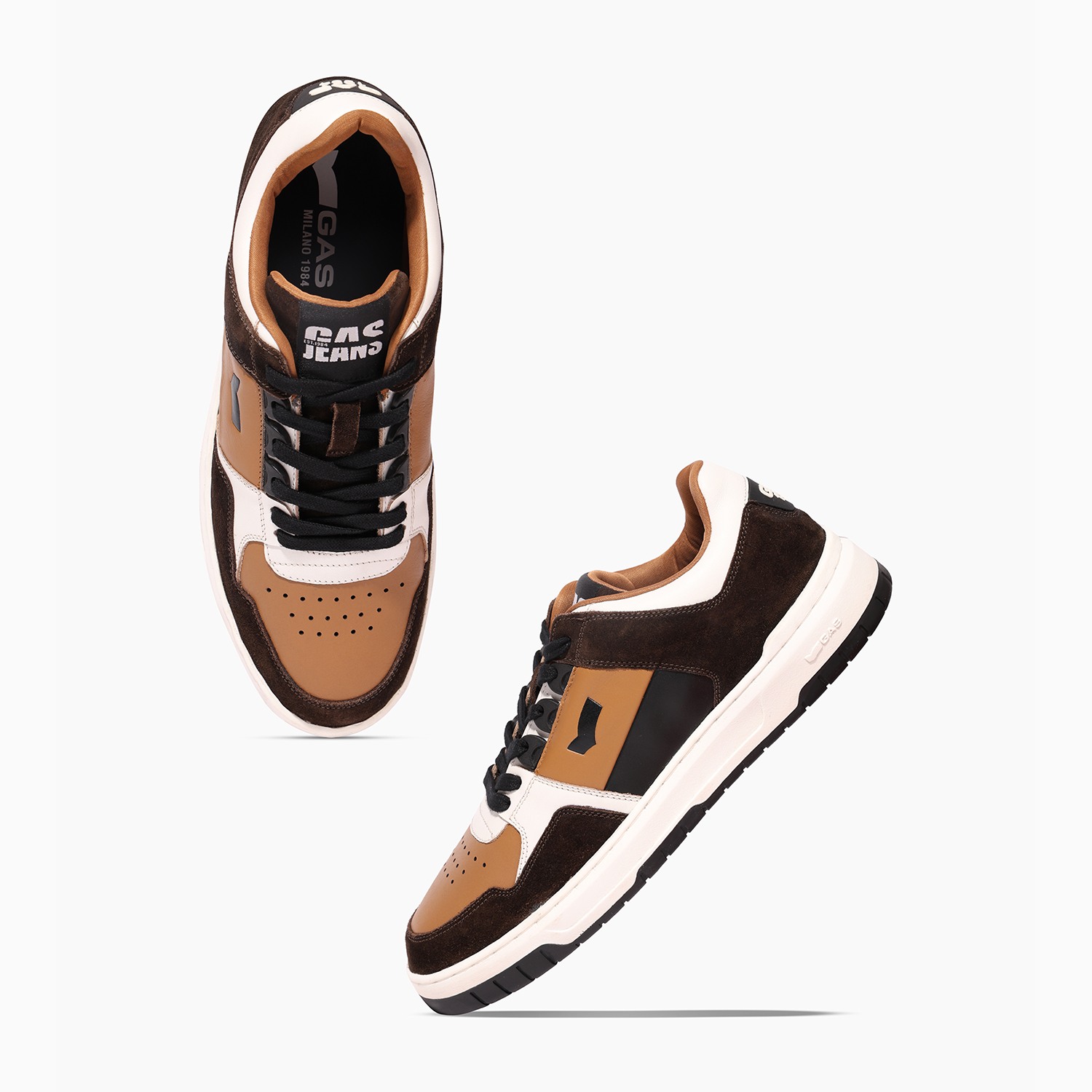 Men Void Runner  Beige Black Sneakers