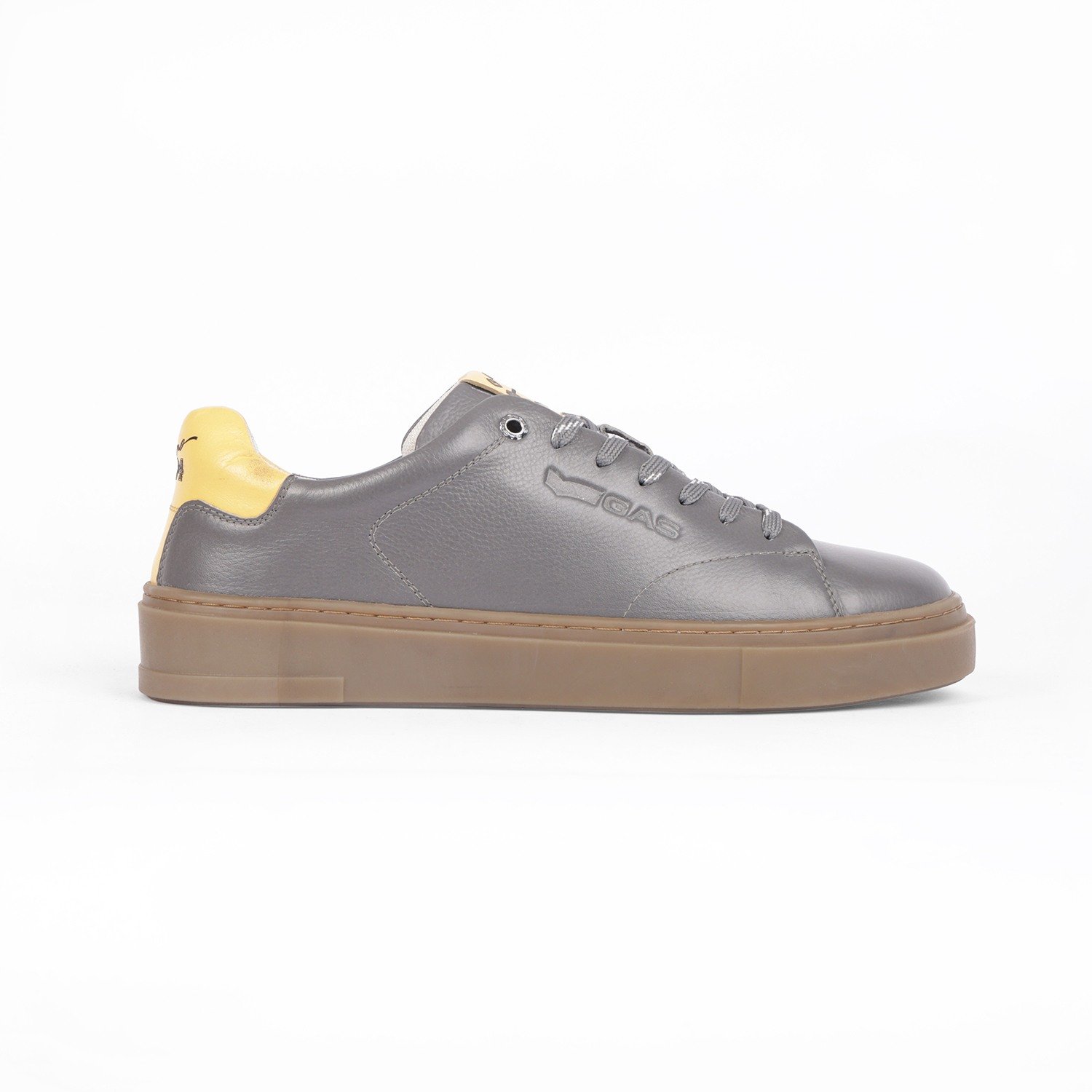 Men Veloce Grey Yellow Sneakers