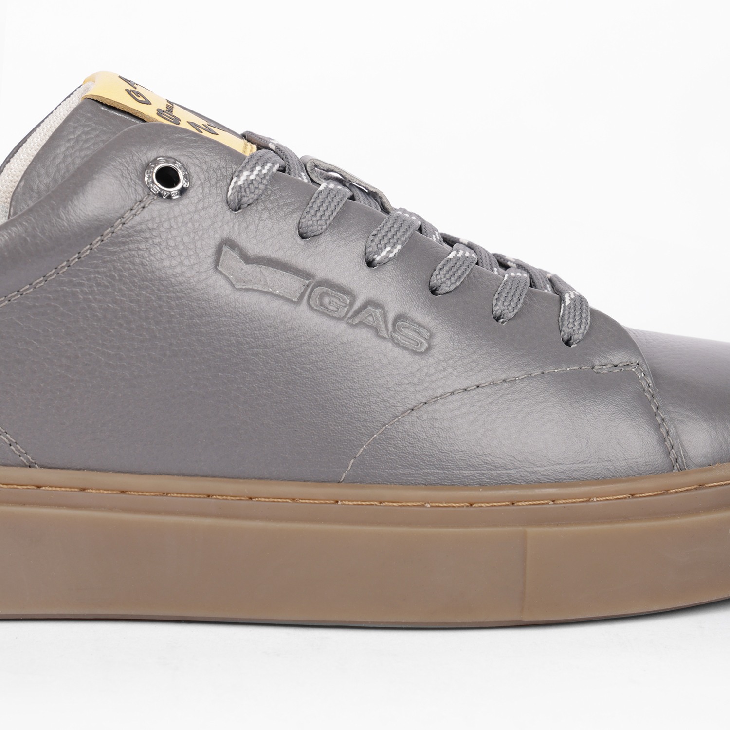 Men Veloce Grey Yellow Sneakers