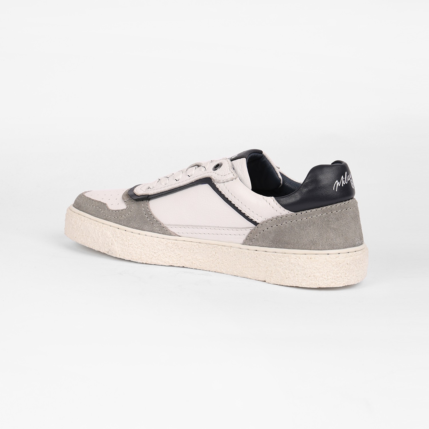 Men Strada White Sneakers
