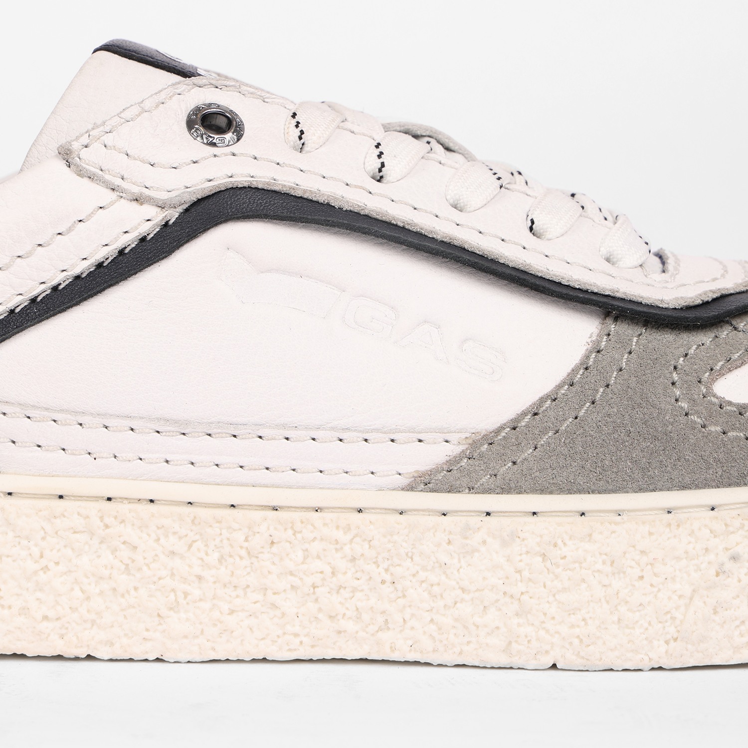 Men Strada White Sneakers