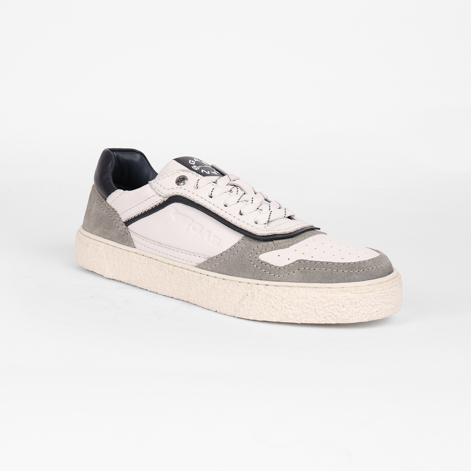 Men Strada White Sneakers