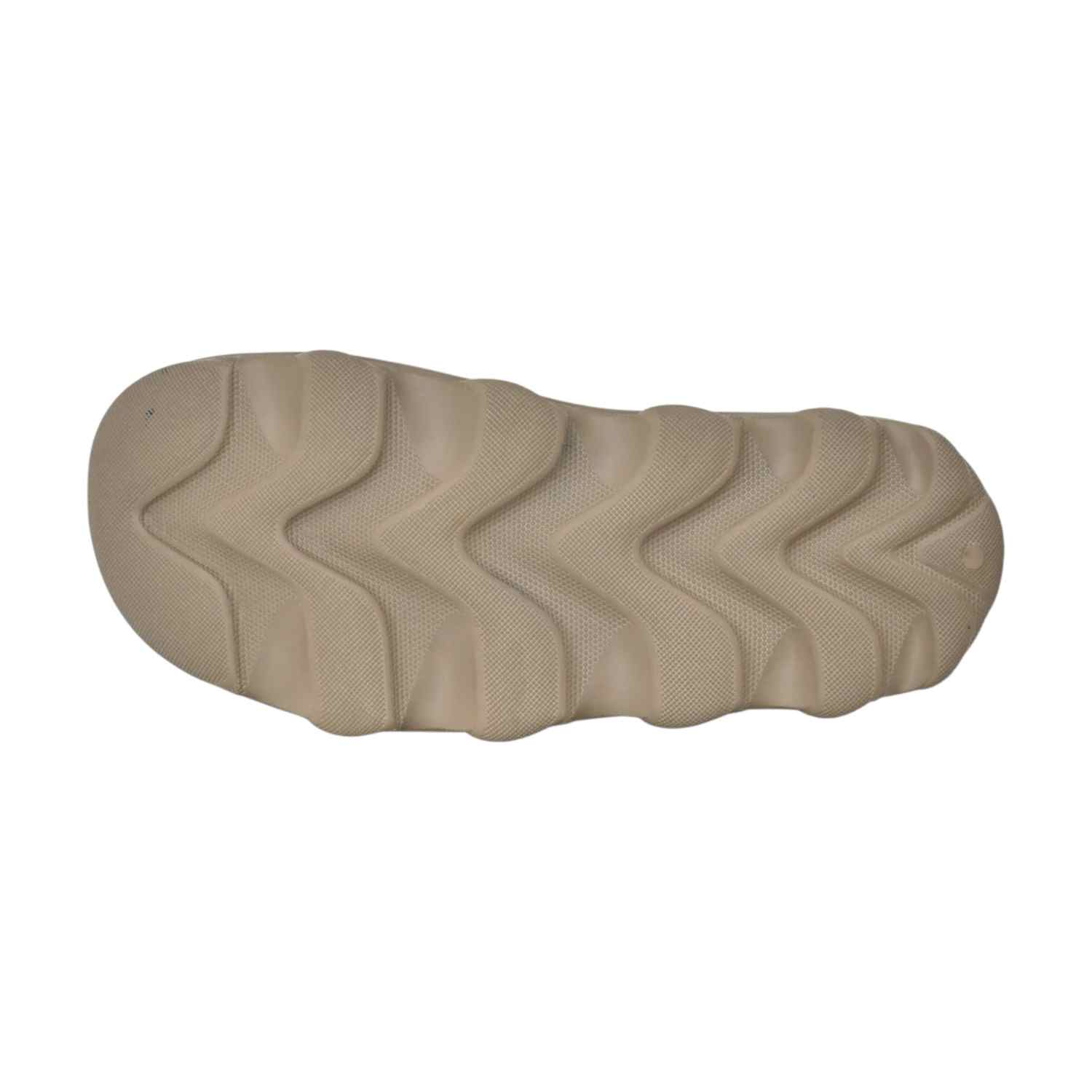 Men Khakhi Blue Flip Flops