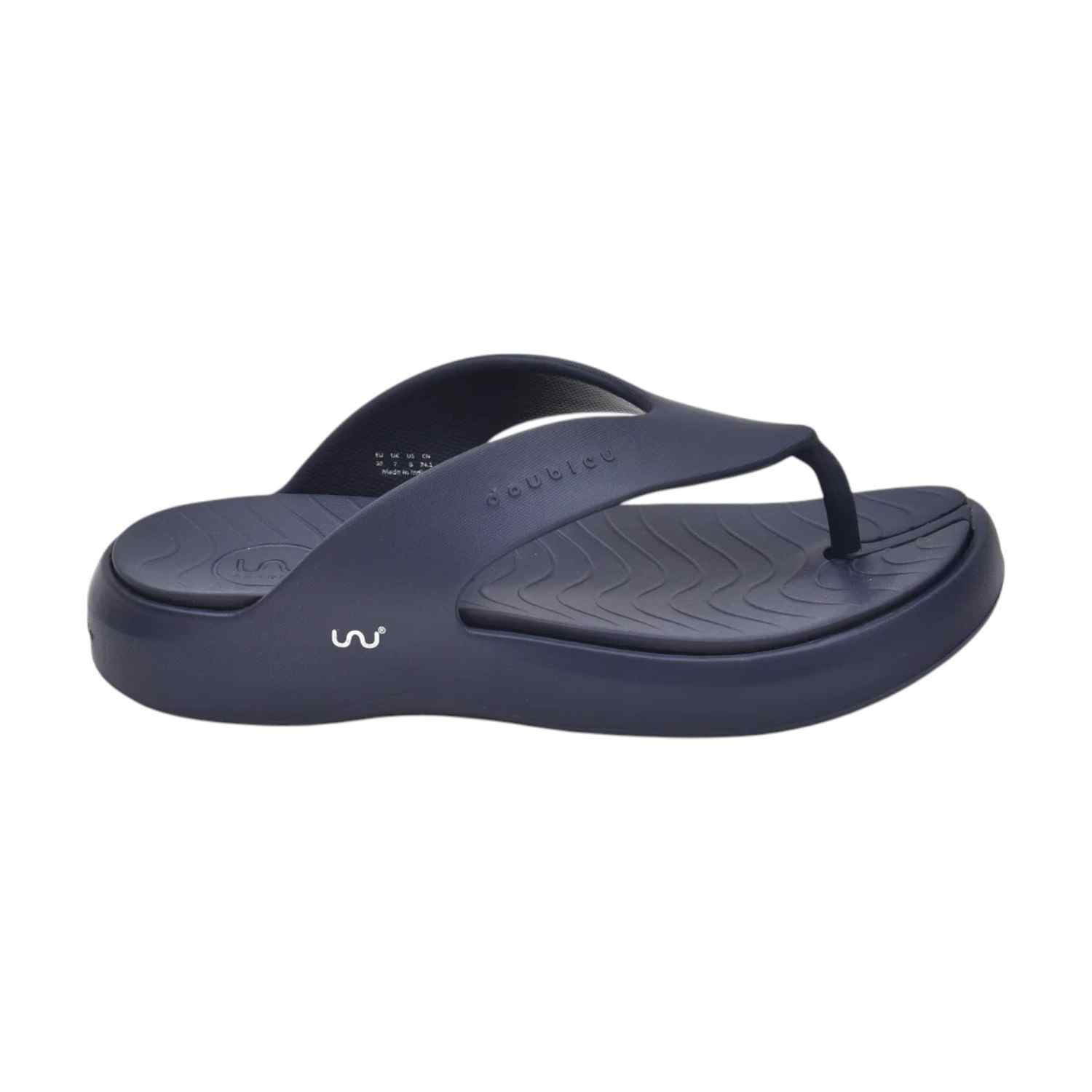 Women Navy blue Flip Flops
