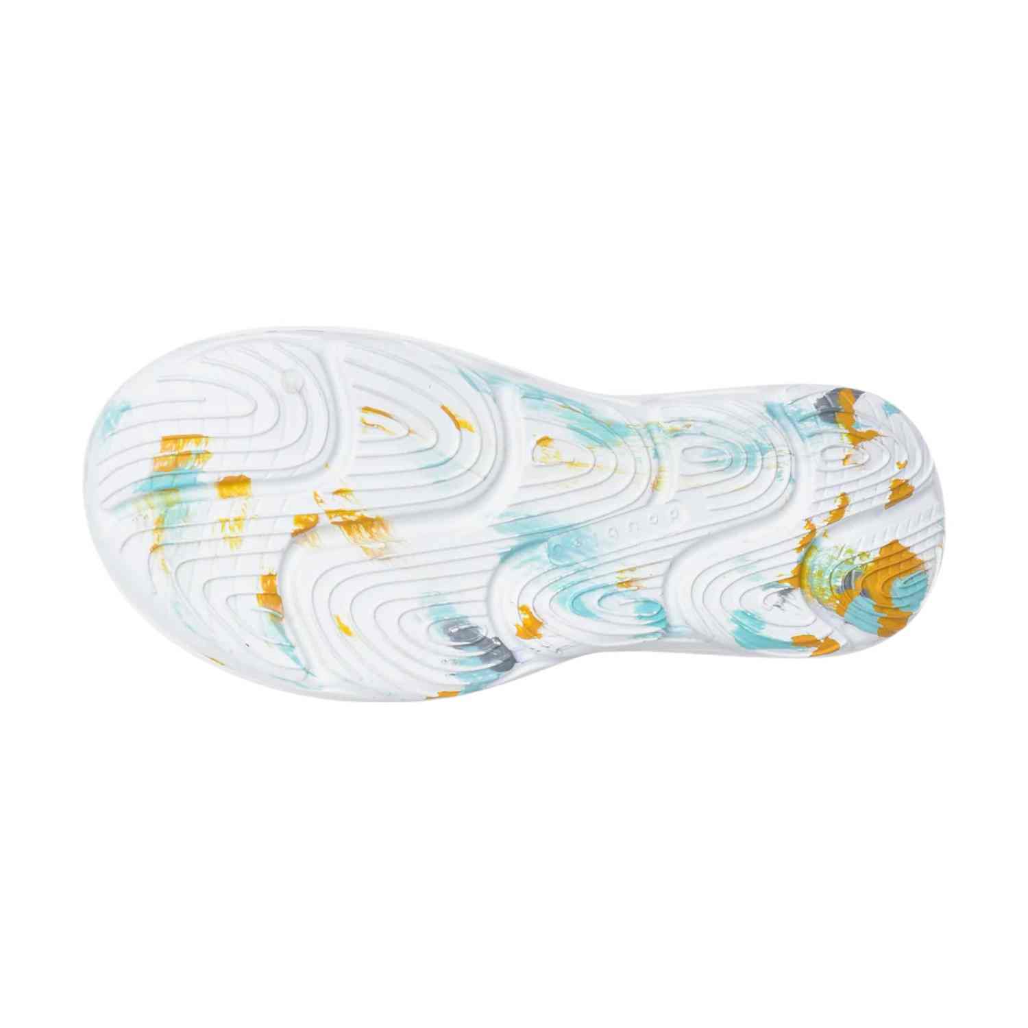Men White Slidders