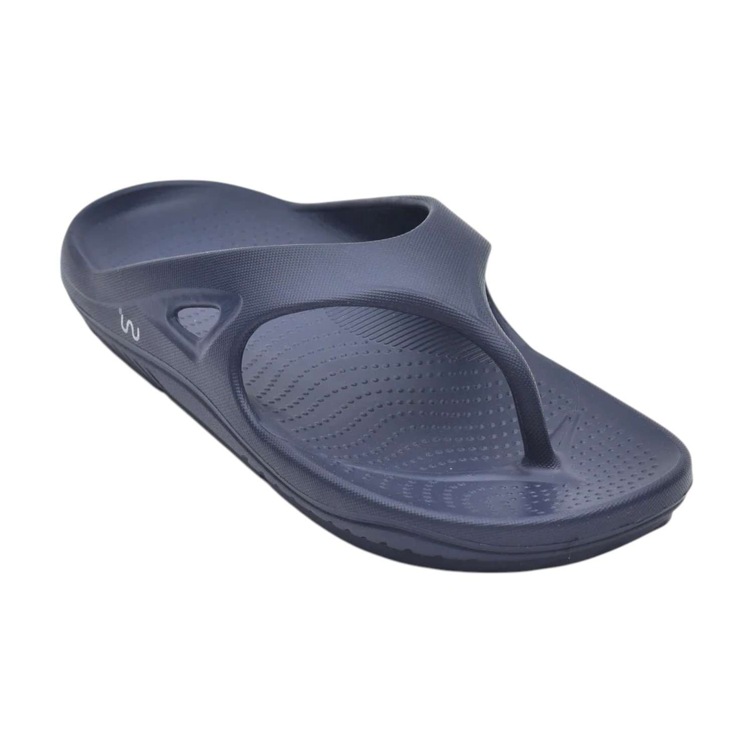 Men Navy Blue Flip Flops