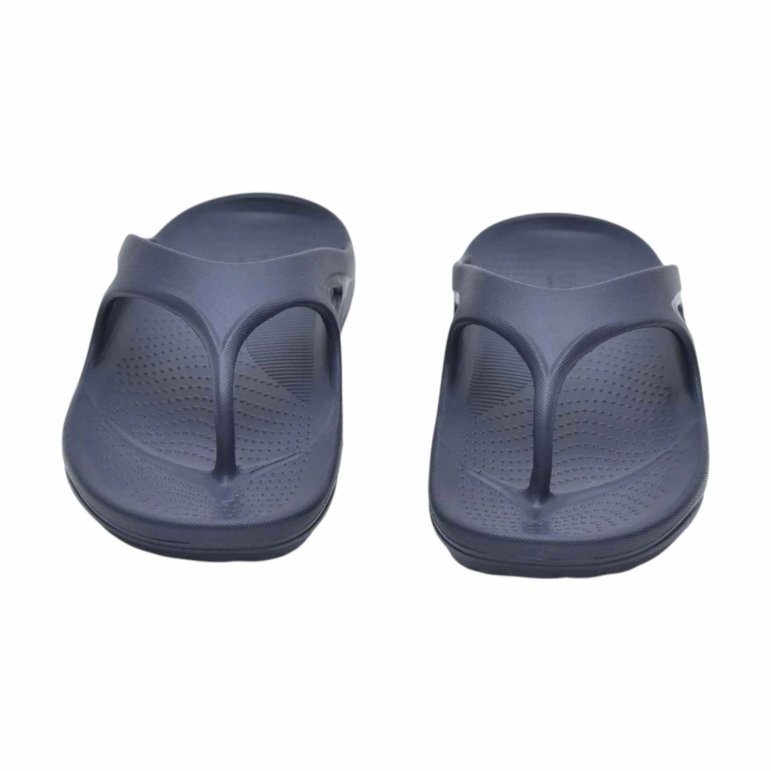 Men Navy Blue Flip Flops
