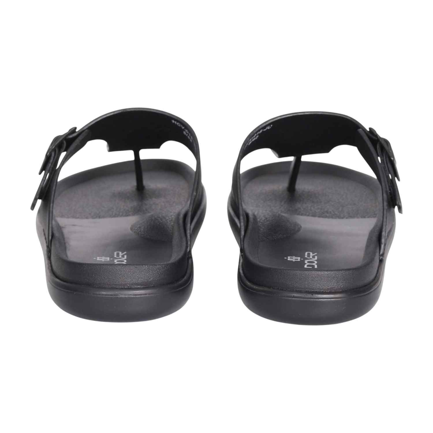 Men Black Everyday Buckled Sandals