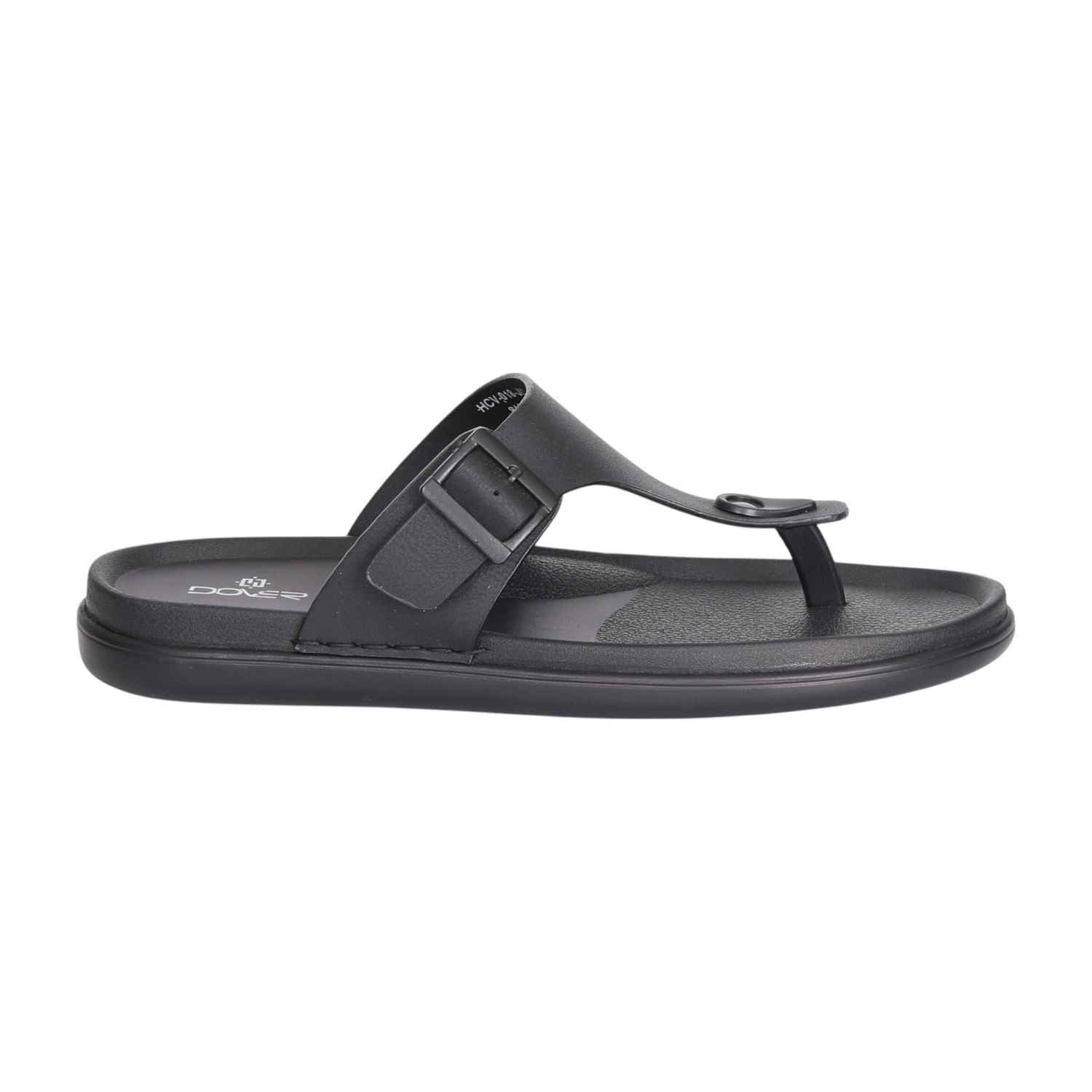 Men Black Everyday Buckled Sandals