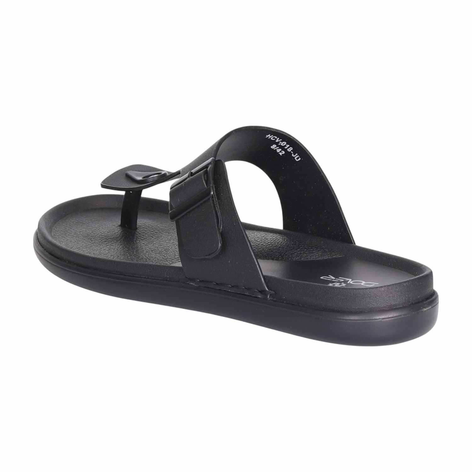 Men Black Everyday Buckled Sandals