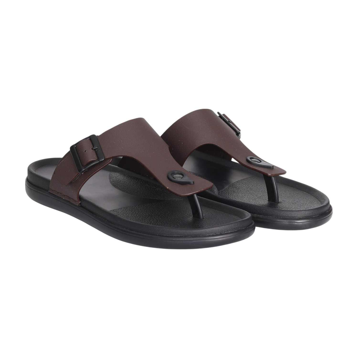 Men Brown Everyday Buckled Sandals