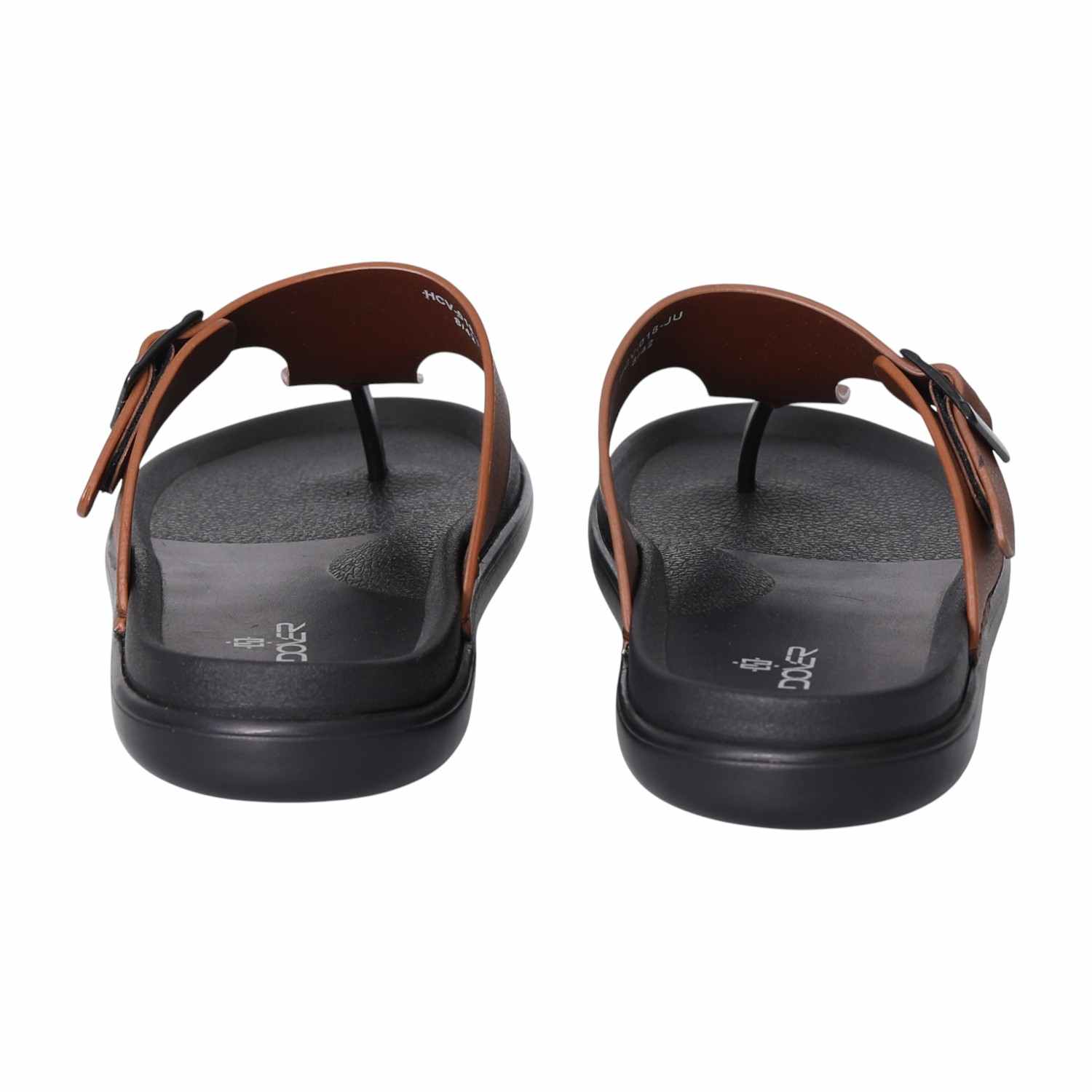 Men Tan Everyday Buckled Sandals