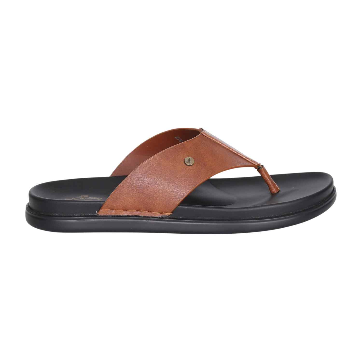 Men Tan Urban Buckled Sandals