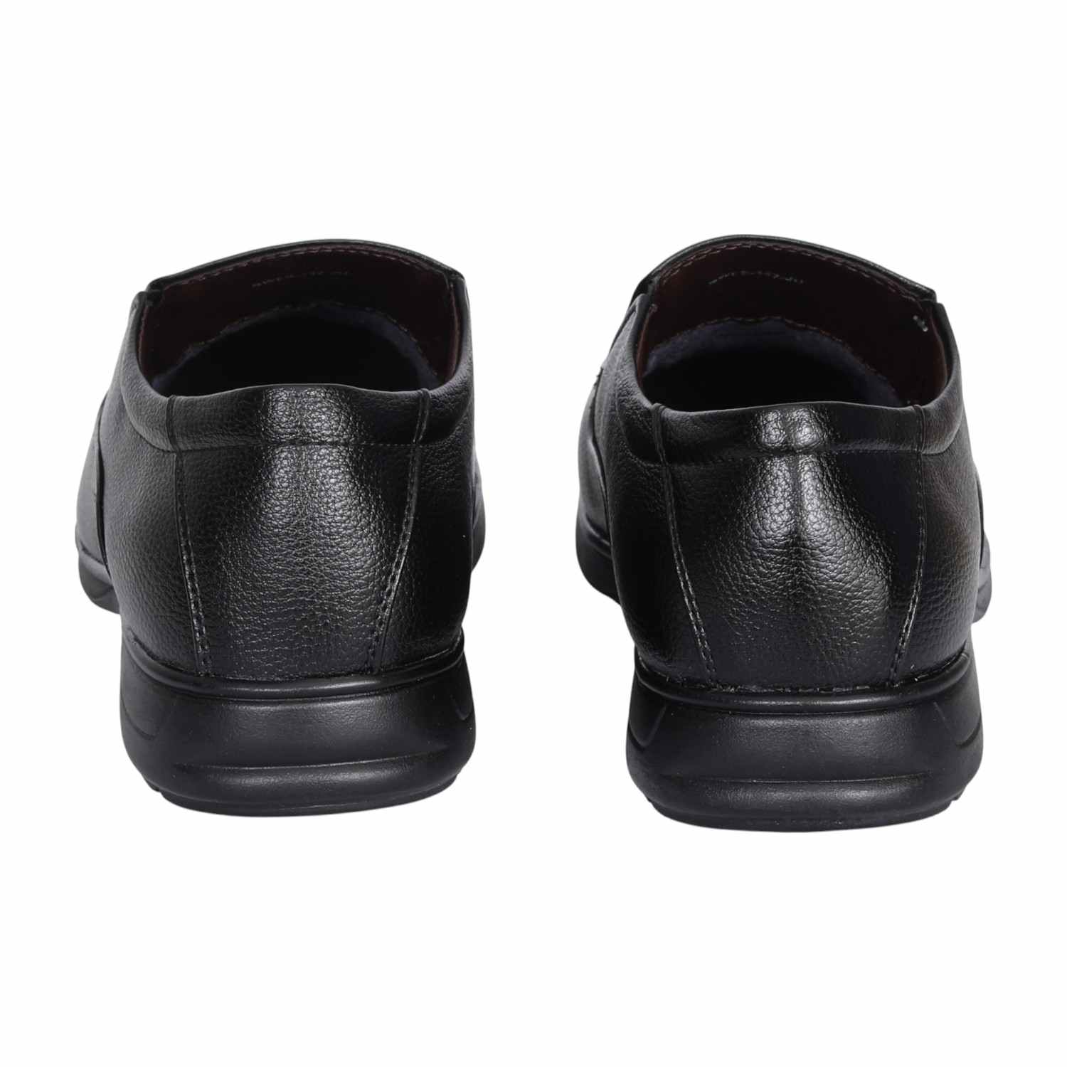 Men Black Classic Slip-On Formal Shoes
