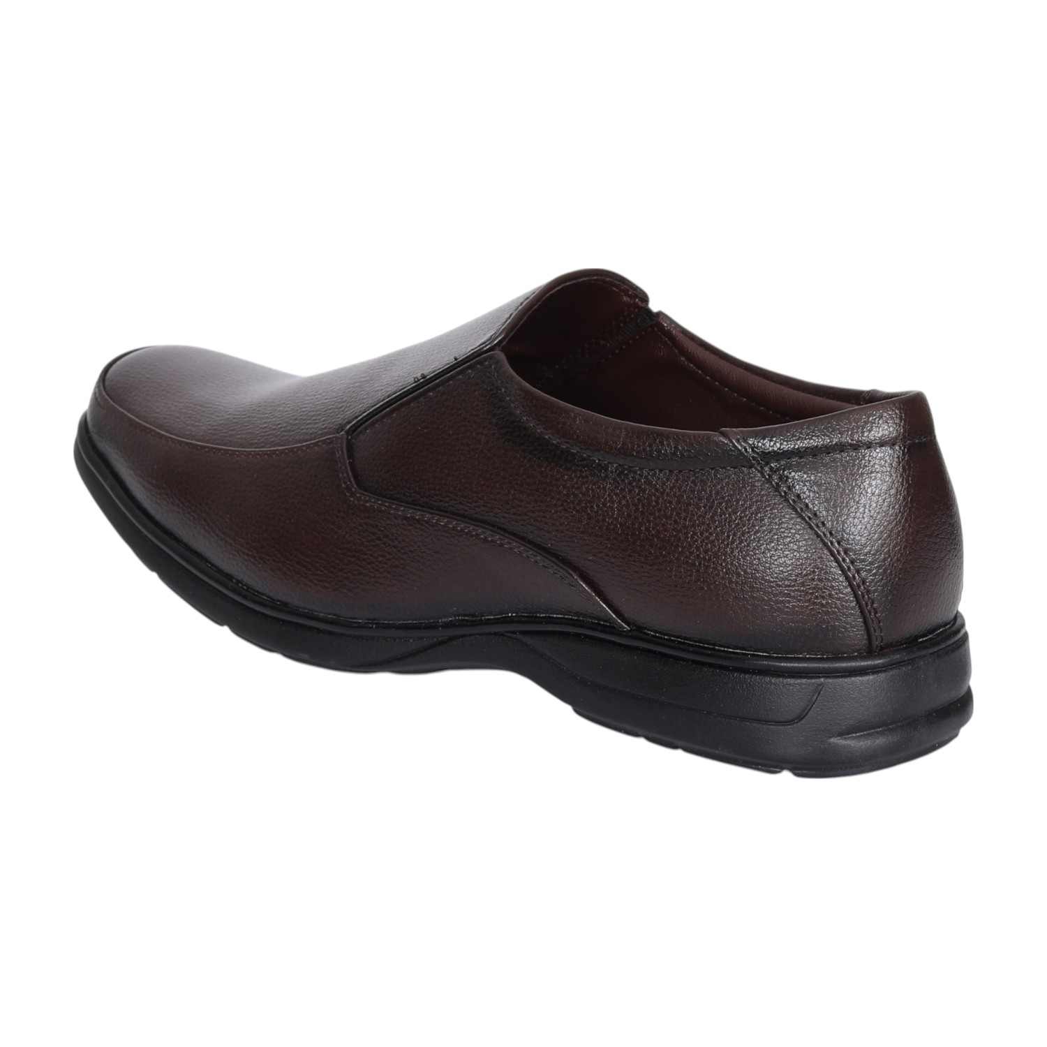 Men Brown Classic Slip-On Formal Shoes
