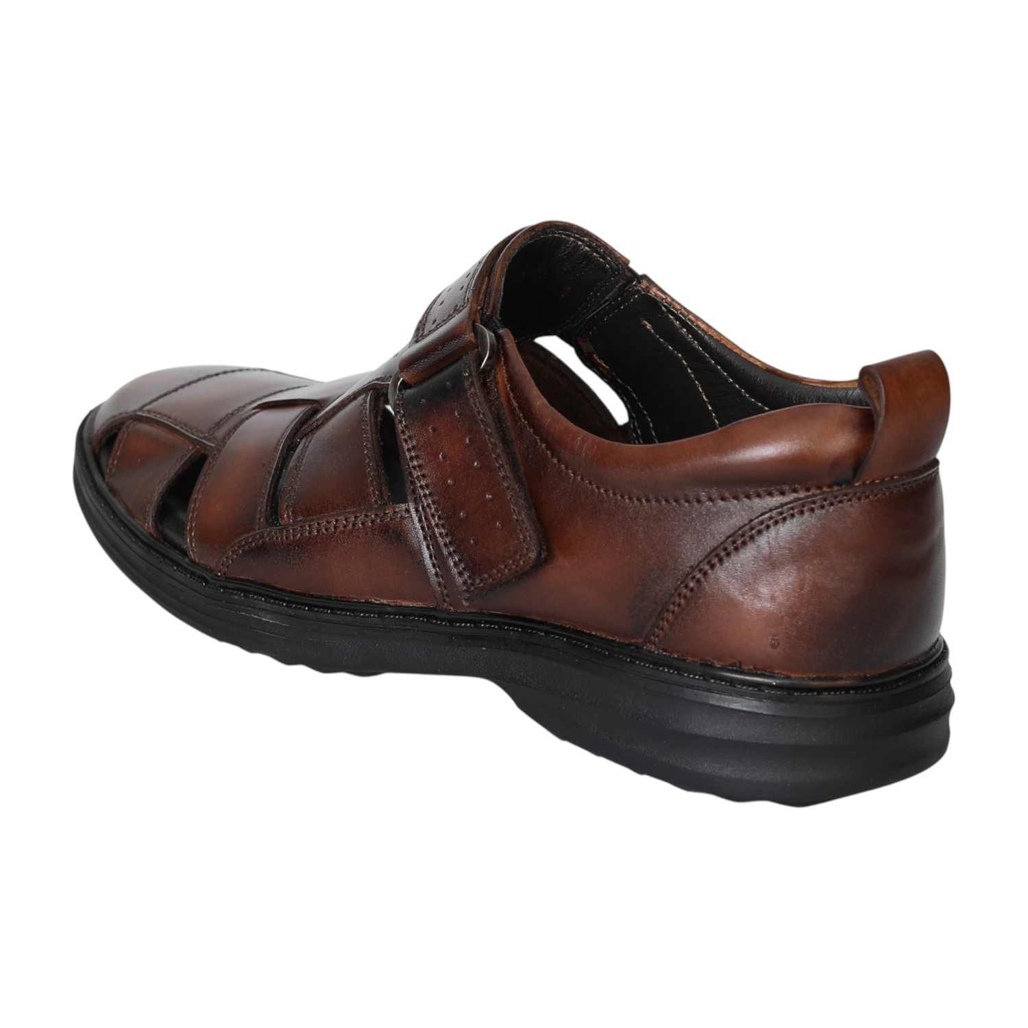 Men Brown Comfort Fisherman Shoes