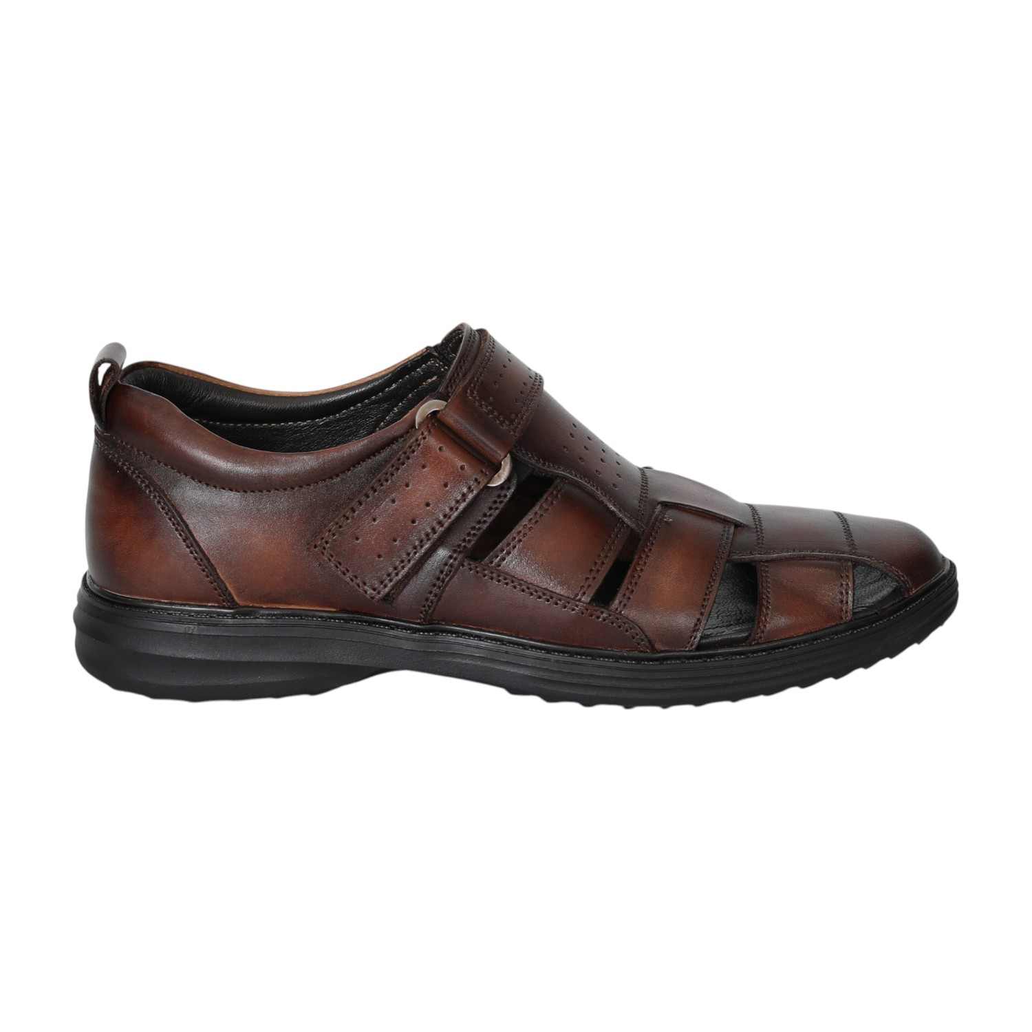 Men Brown Comfort Fisherman Shoes