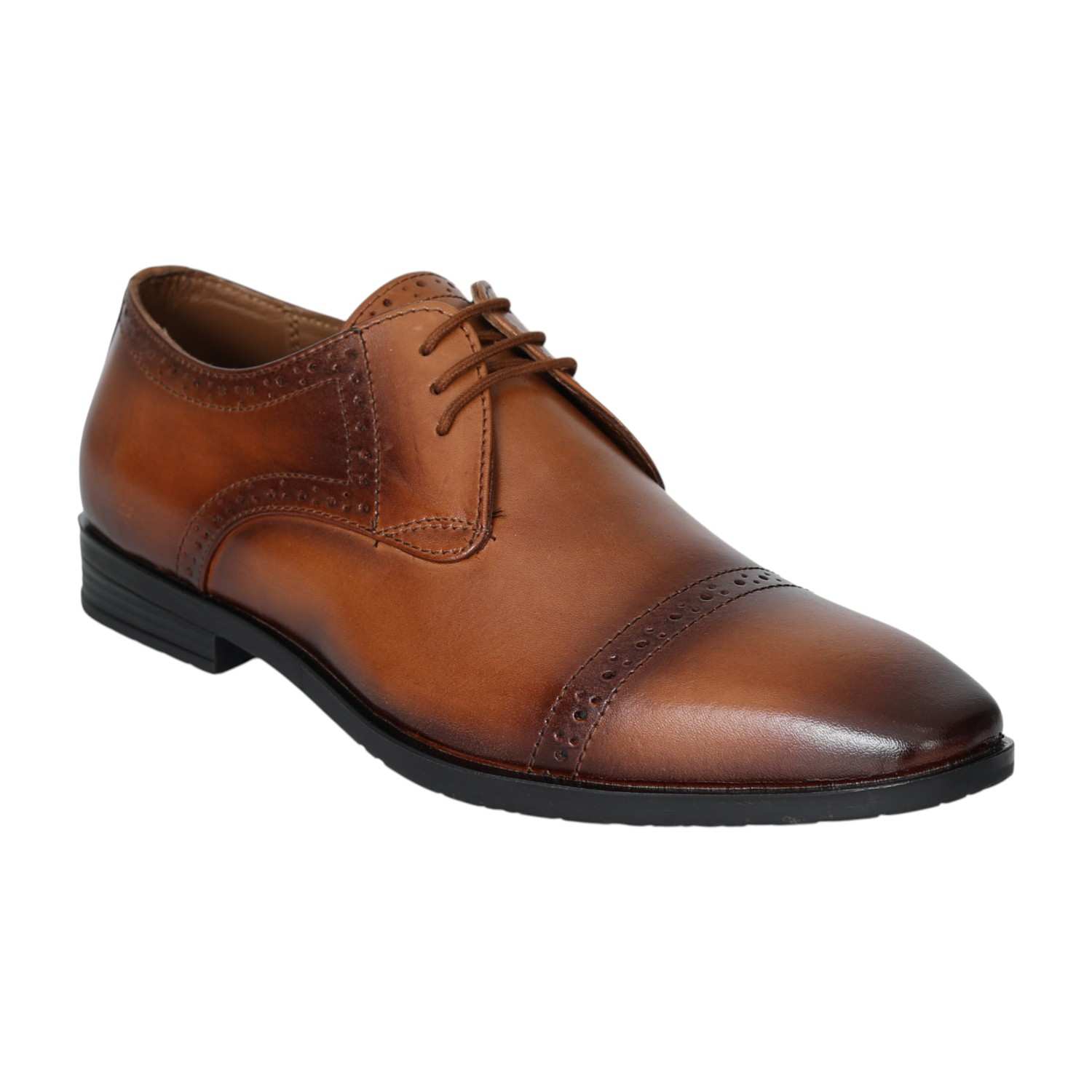 Men Premium Tan Formal Shoes