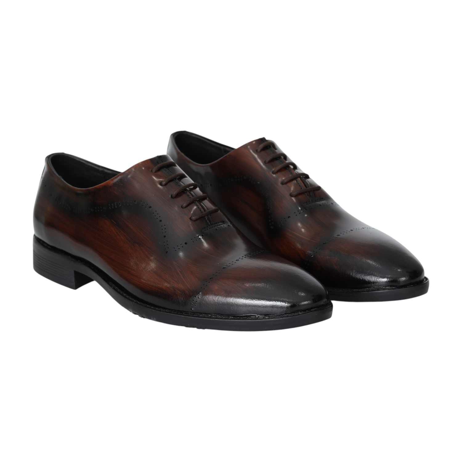 Men Wine Executive Gloss Oxford
