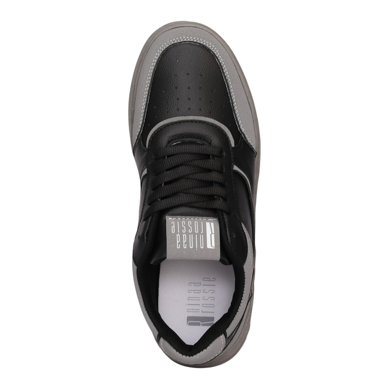 Women Black Trendy Low-Top Sneaker