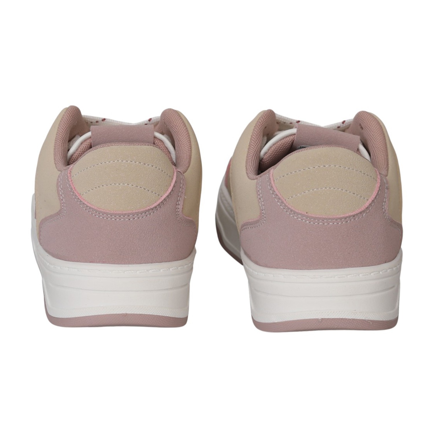 Women Beige Colorblock Casual Sneakers