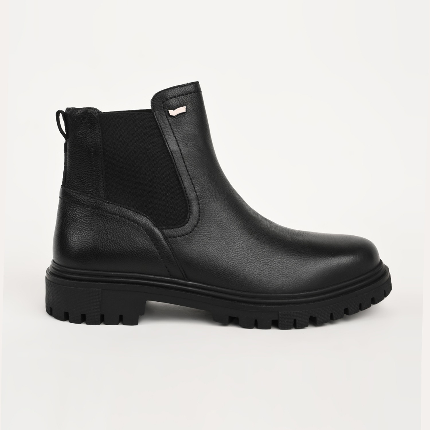 Men AeroGuard Black Chelsea Boots