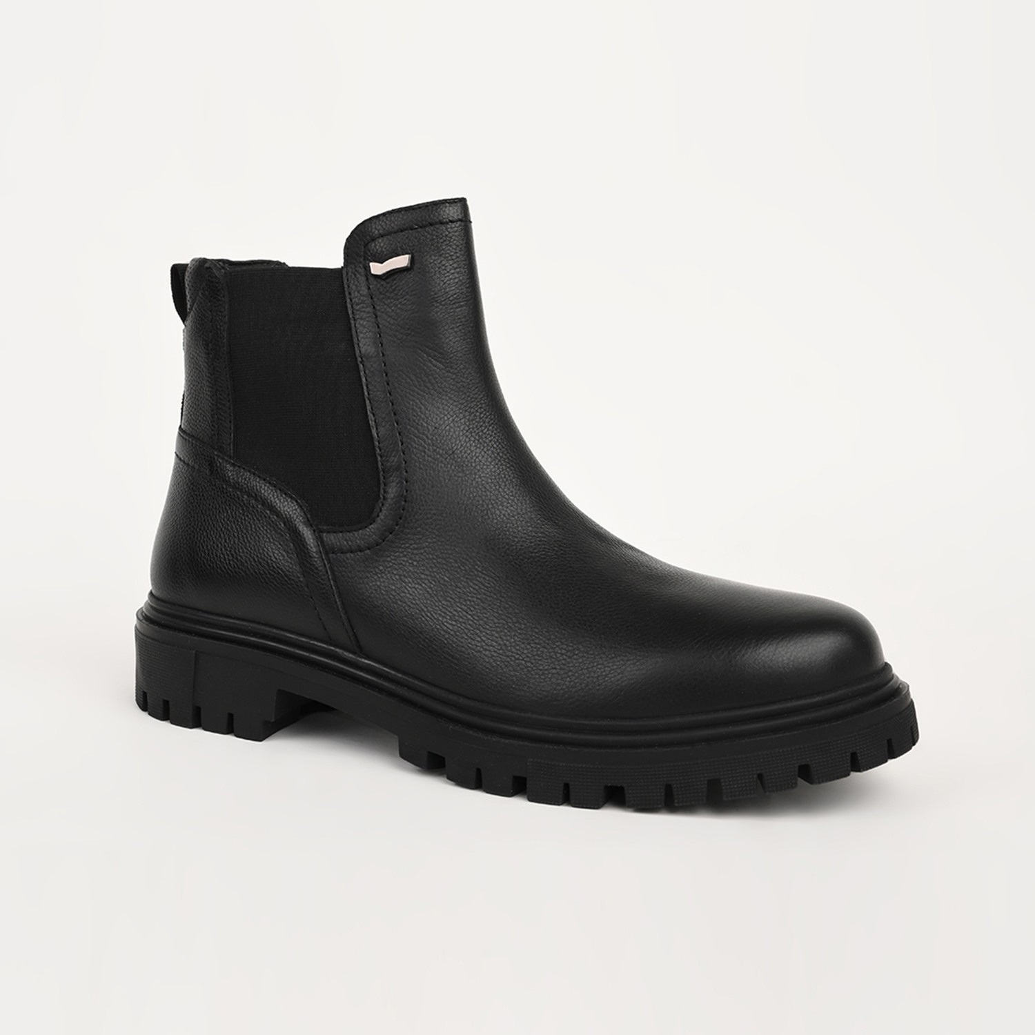 Men AeroGuard Black Chelsea Boots