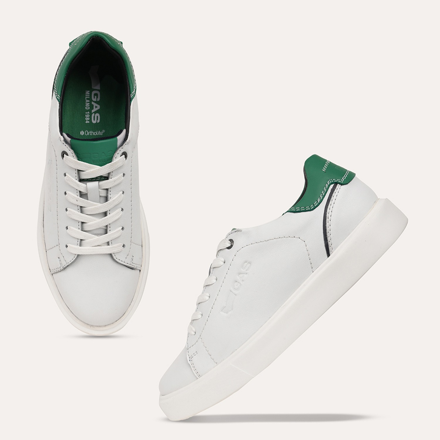 Men Dinamo White Blue Sneakers