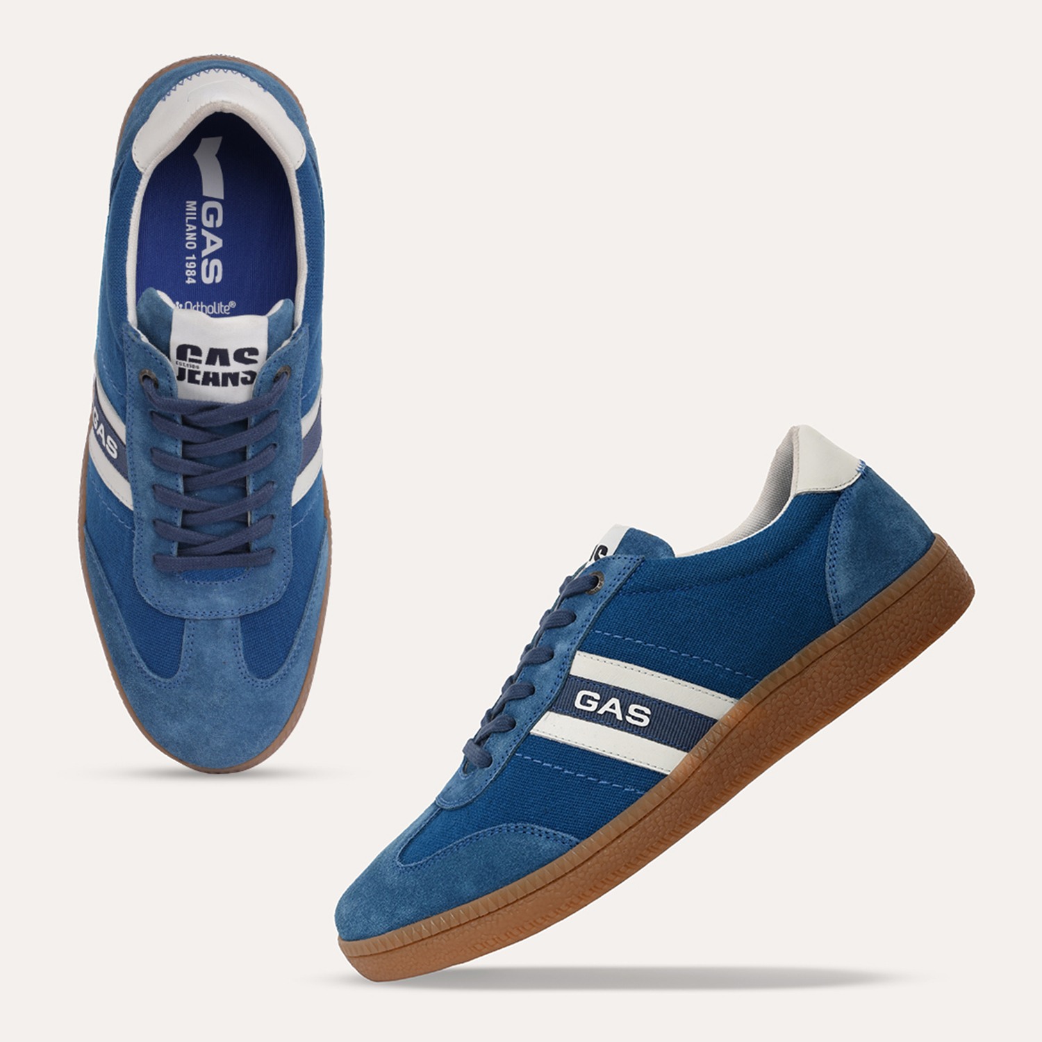Men AltoDrive Blue white Sneakers