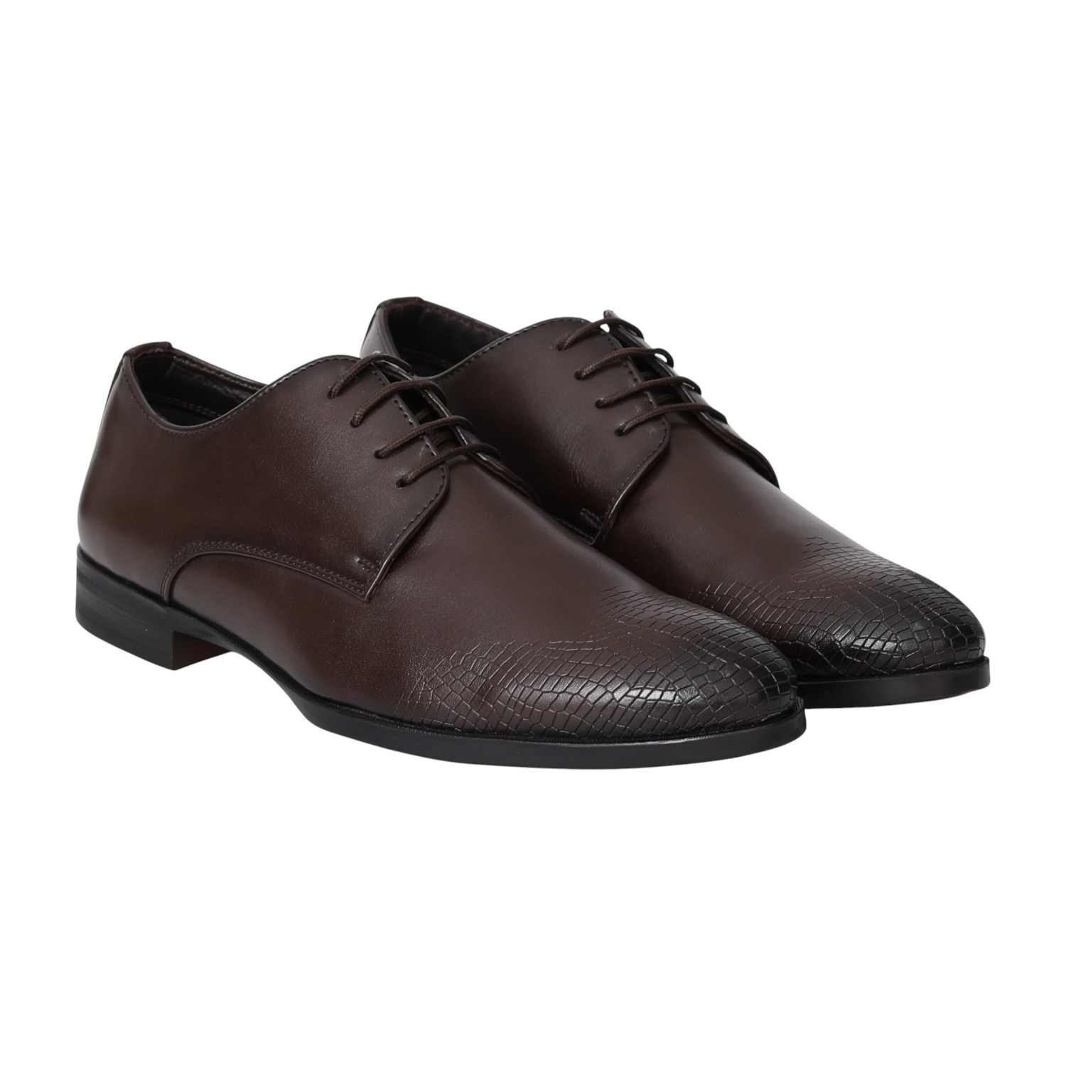 Men Brown Regal Derby Classic
