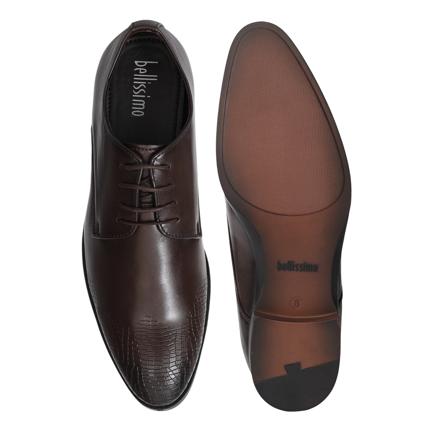 Men Brown Regal Derby Classic