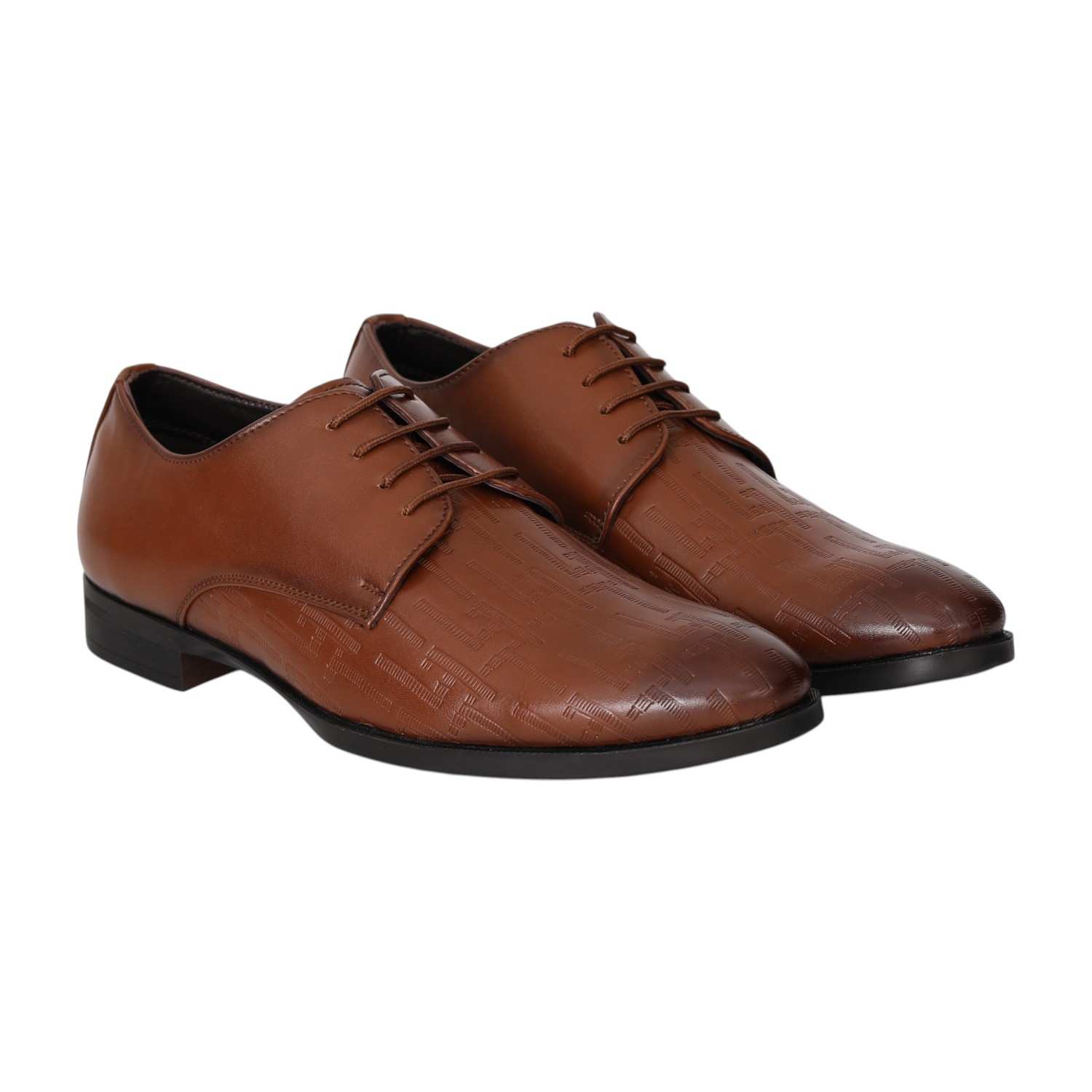 Men Tan Regal Derbies