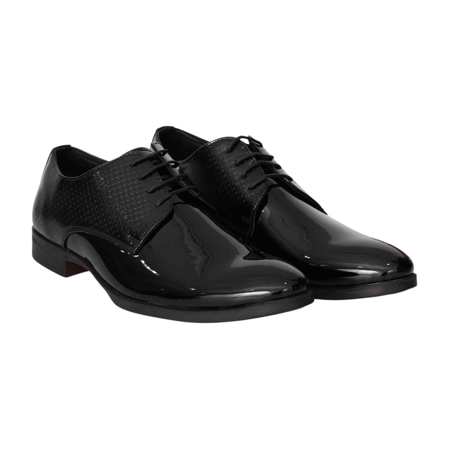 Men Black Prestige Oxfords