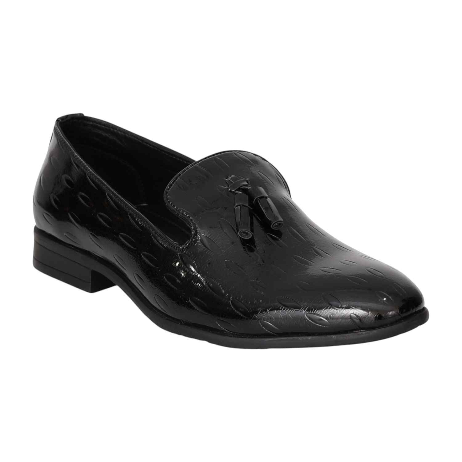 Men Black Prestige Loafers