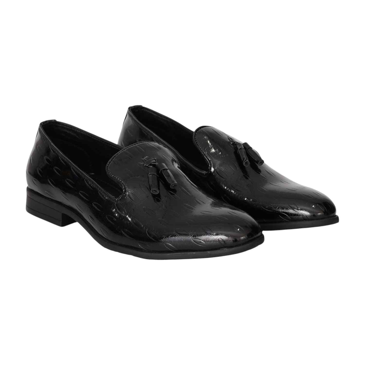 Men Black Prestige Loafers