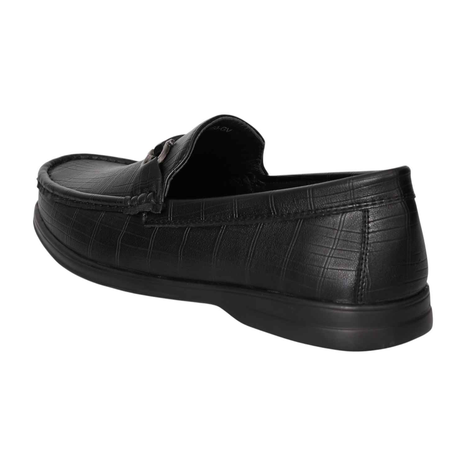 Men Classic Black Bit Loafers