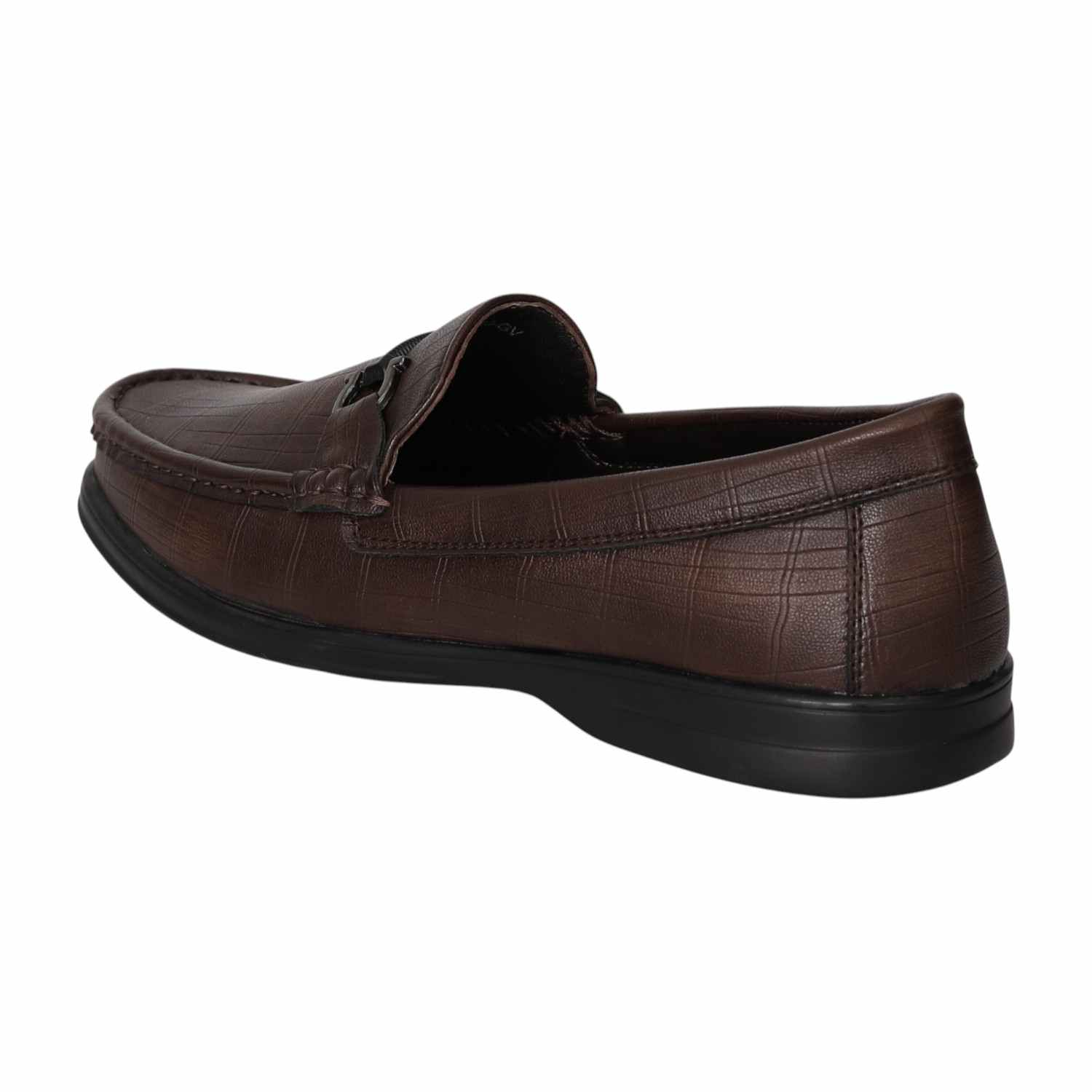 Men Classic Brown Bit Loafers