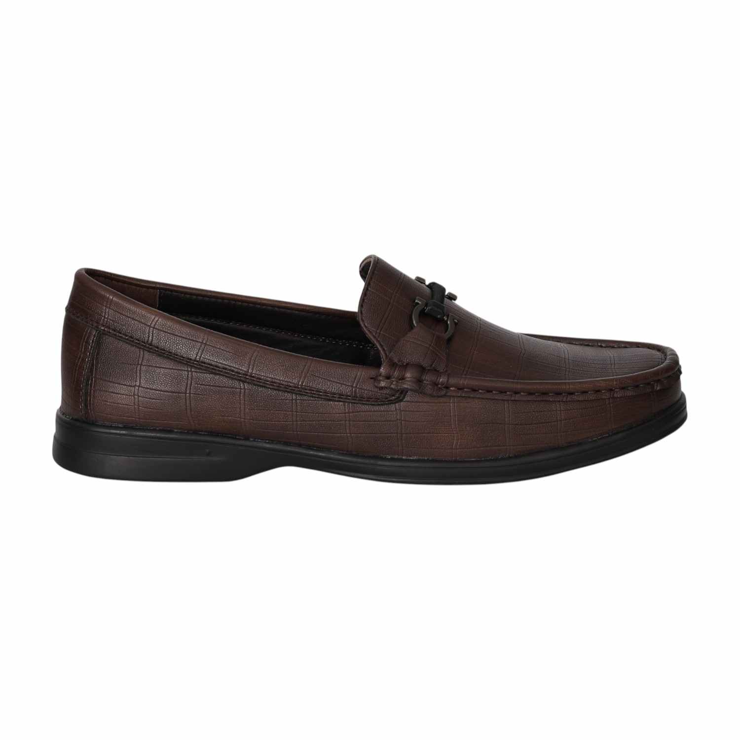 Men Classic Brown Bit Loafers